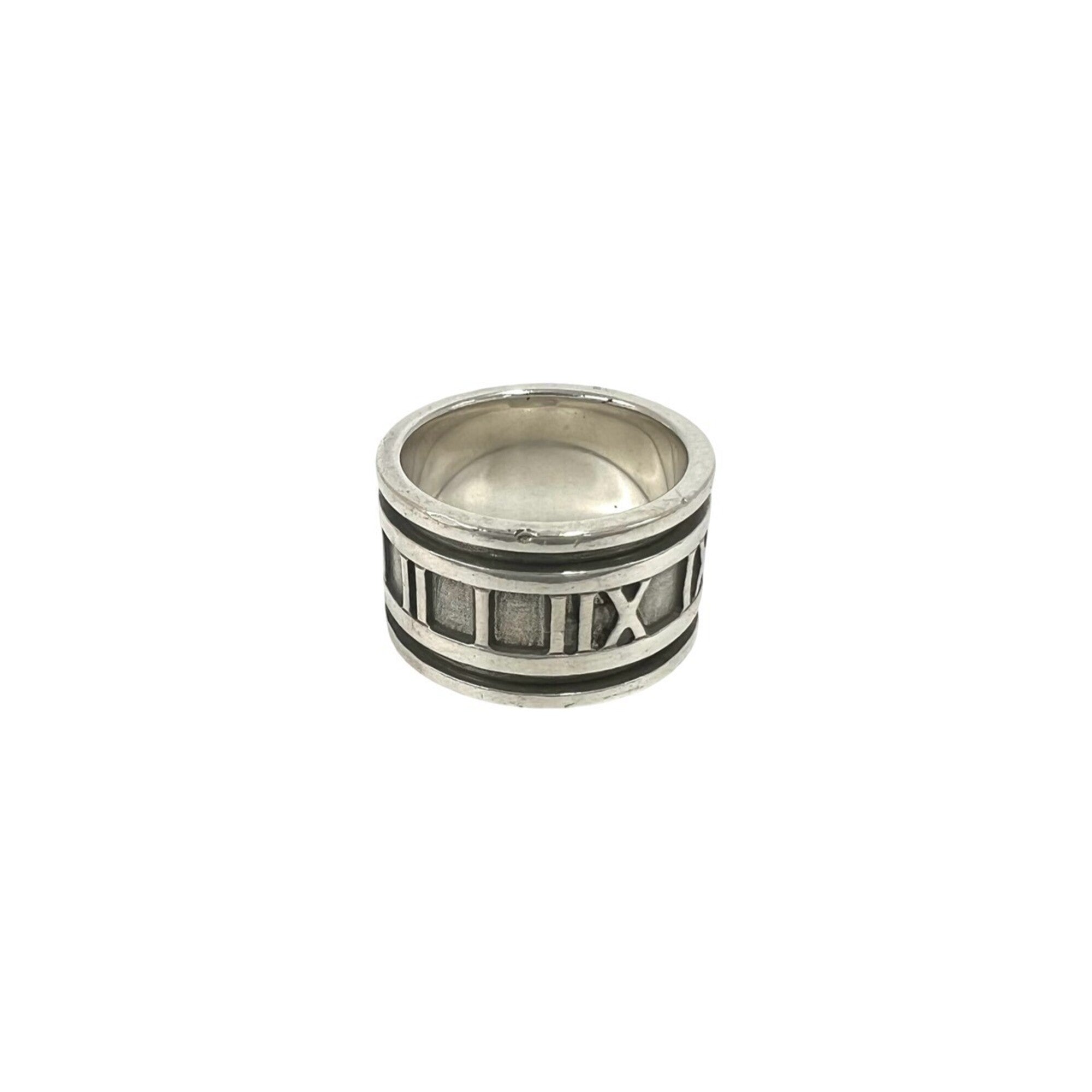 Tiffany Silver Silver 925 Band Ring (Pre-Owned)
