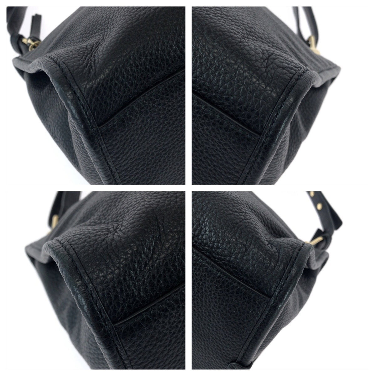 Bally Black Leather Handbag (Pre-Owned)