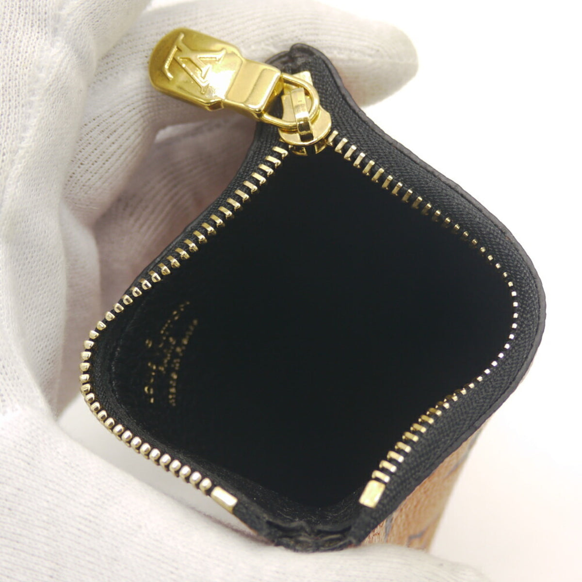 Louis Vuitton Black Brown Monogram Empreinte Pochette Pouch (Pre-Owned)