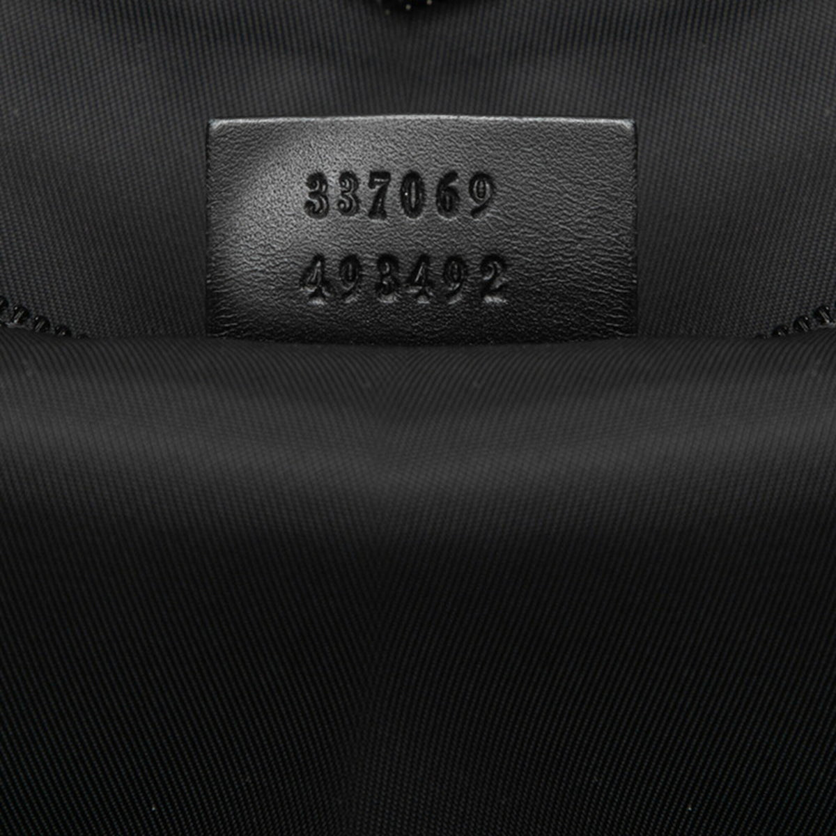 Gucci Black Canvas Leather Tote Bag (Pre-Owned)