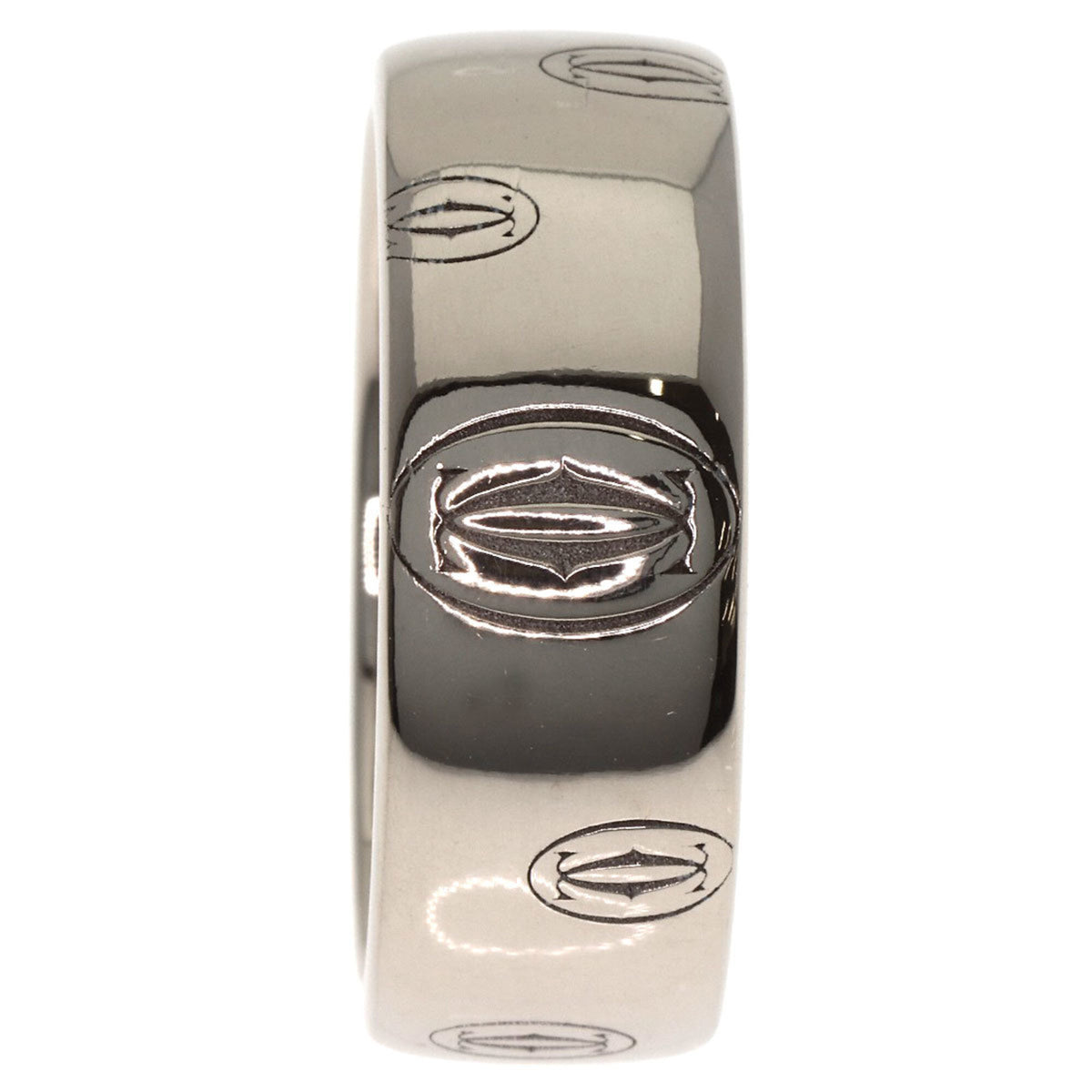 Cartier Happy Birthday White Gold (18K) Band Ring (Pre-Owned)