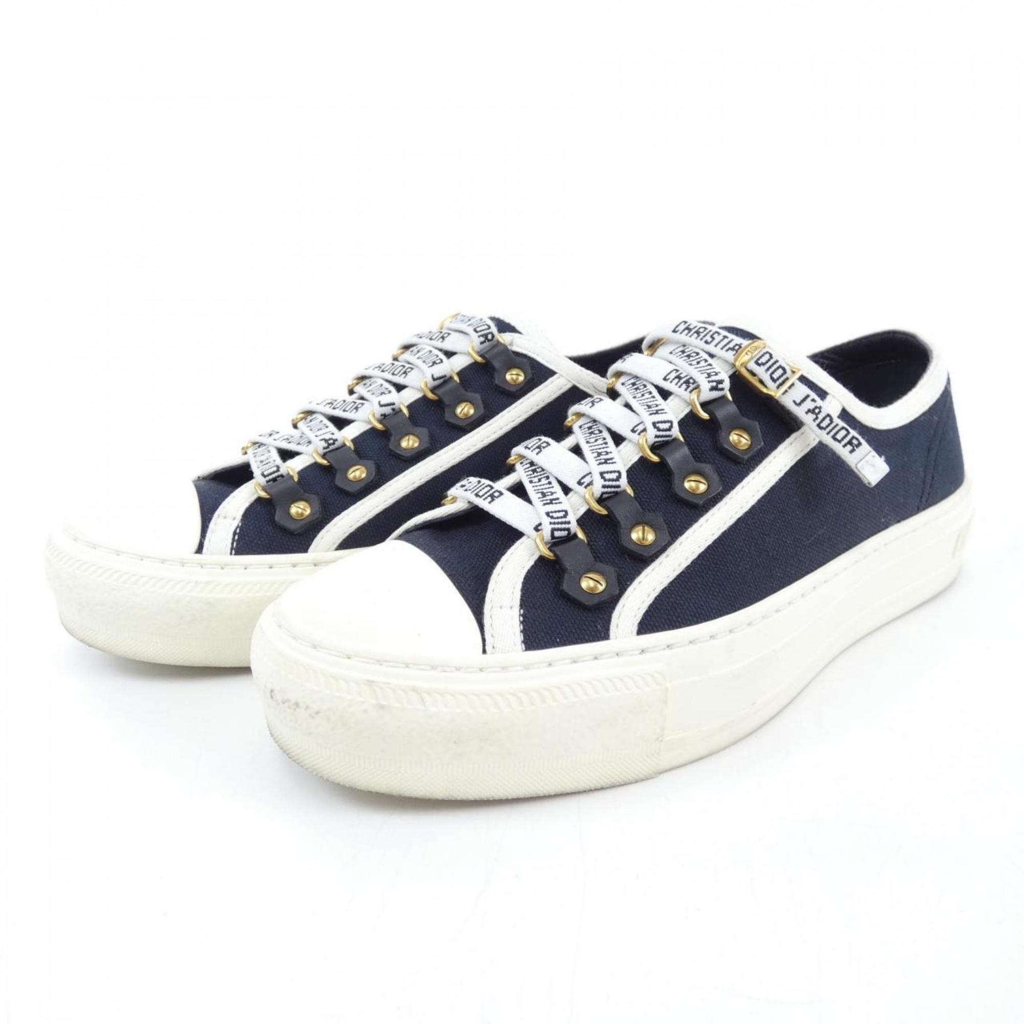 Christian Dior Black White Sneakers (Pre-Owned)