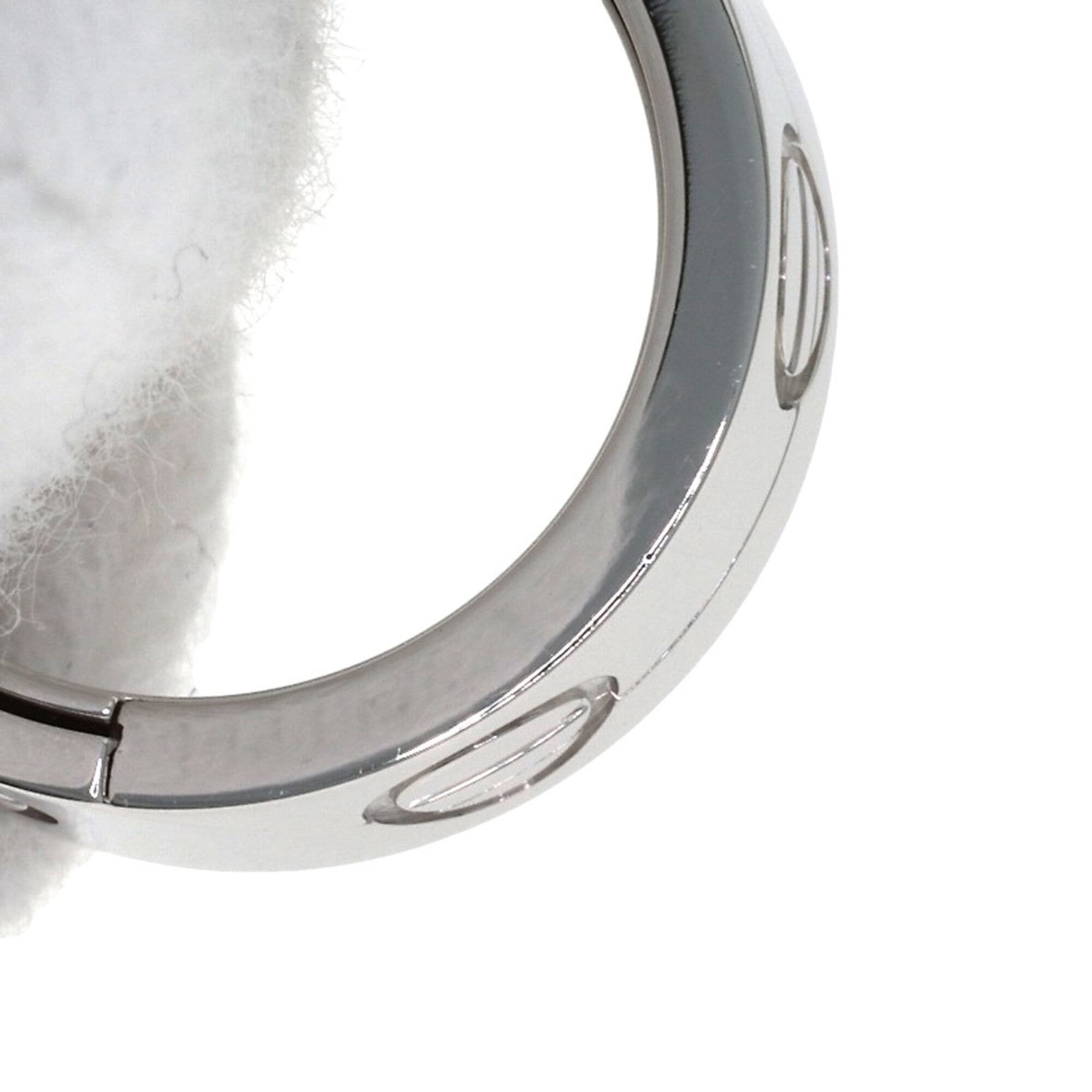 Cartier Silver White Gold (18K) Band Ring (Pre-Owned)