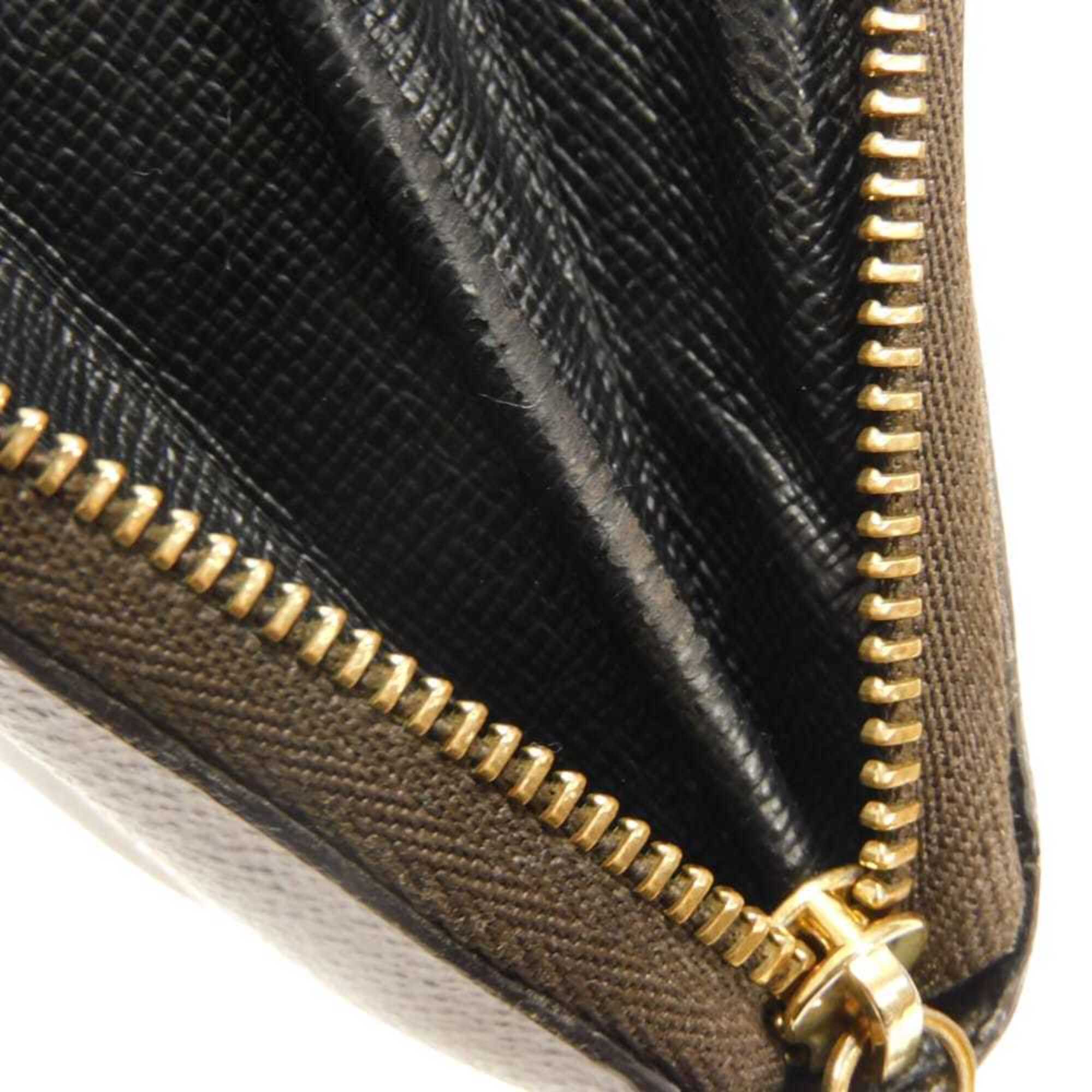Louis Vuitton Monogram Brown Marron Noir Monogram Canvas Leather Coin Purse/Coin Case (Pre-Owned)