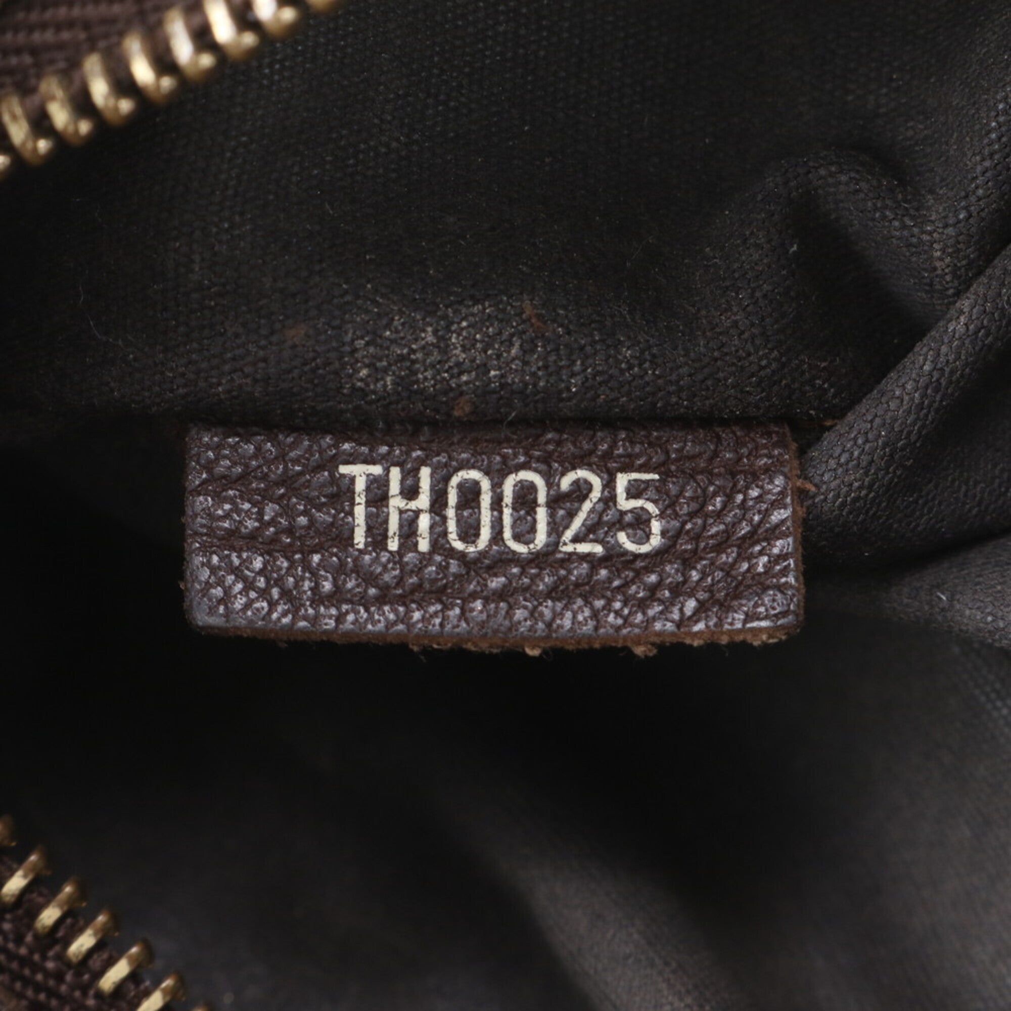 Louis Vuitton Monogram Mini Initials Ebene Leather Canvas Tote Bag (Pre-Owned)