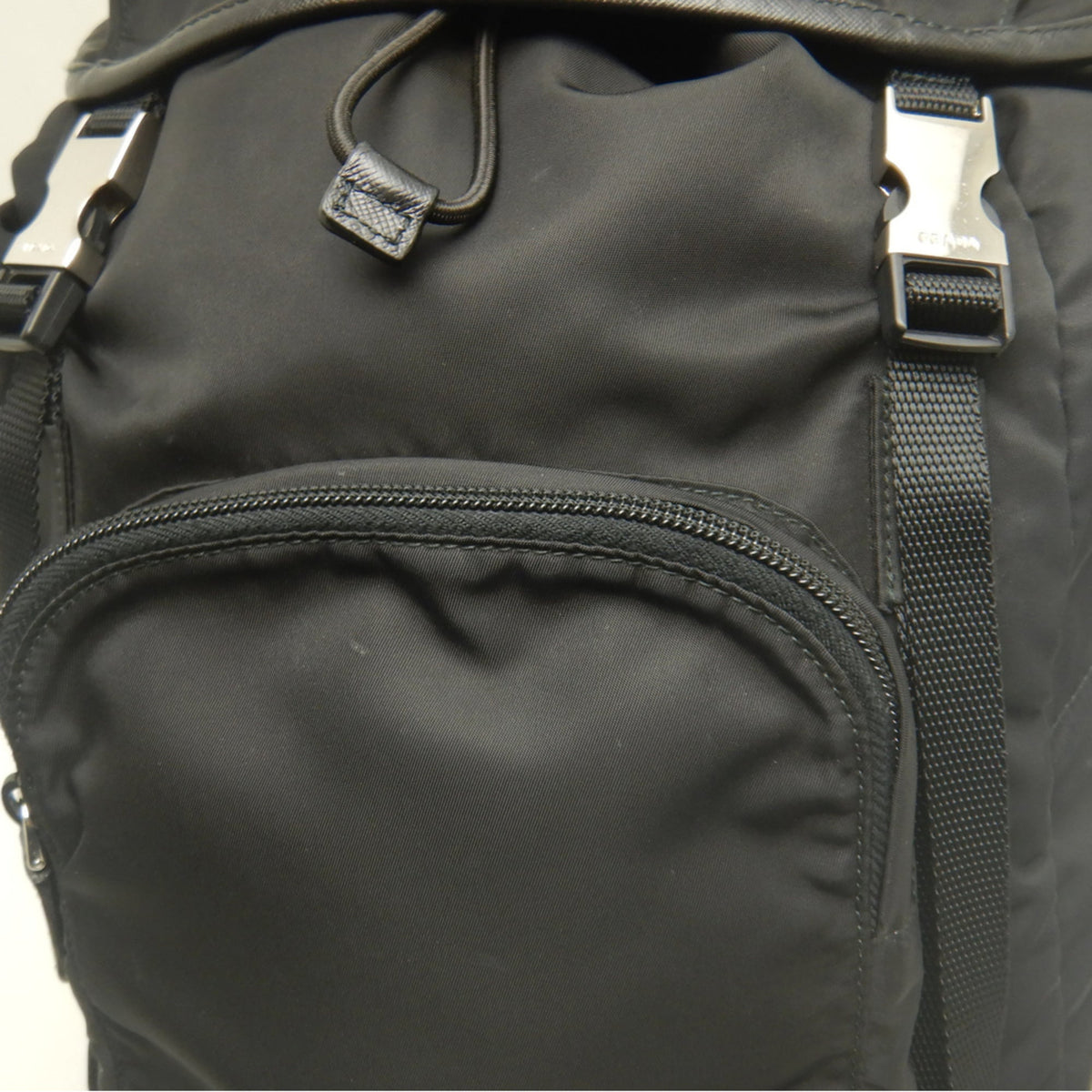Prada Nero Nylon Backpack (Pre-Owned)