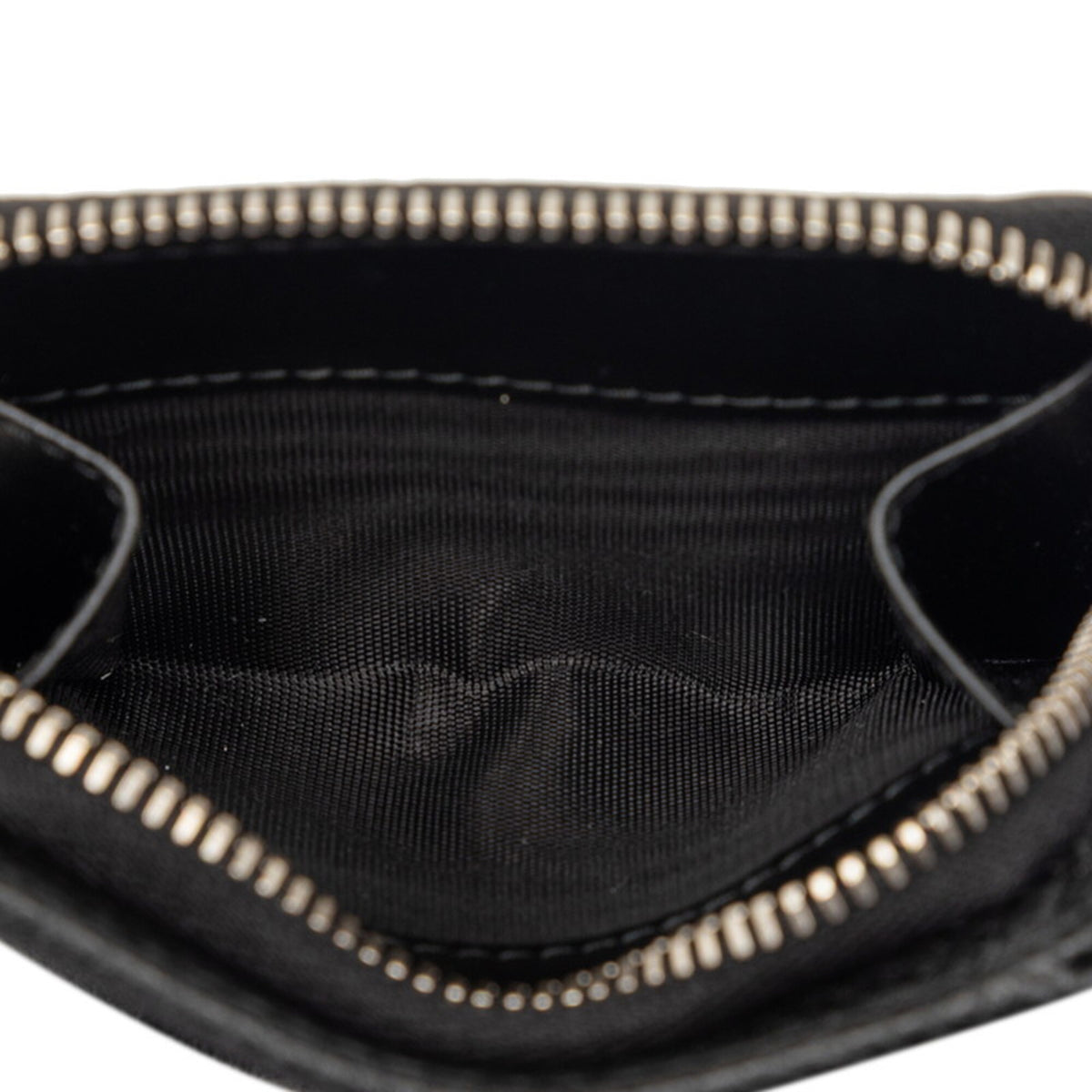 Prada Black Leather Wallet (Tri-Fold) (Pre-Owned)