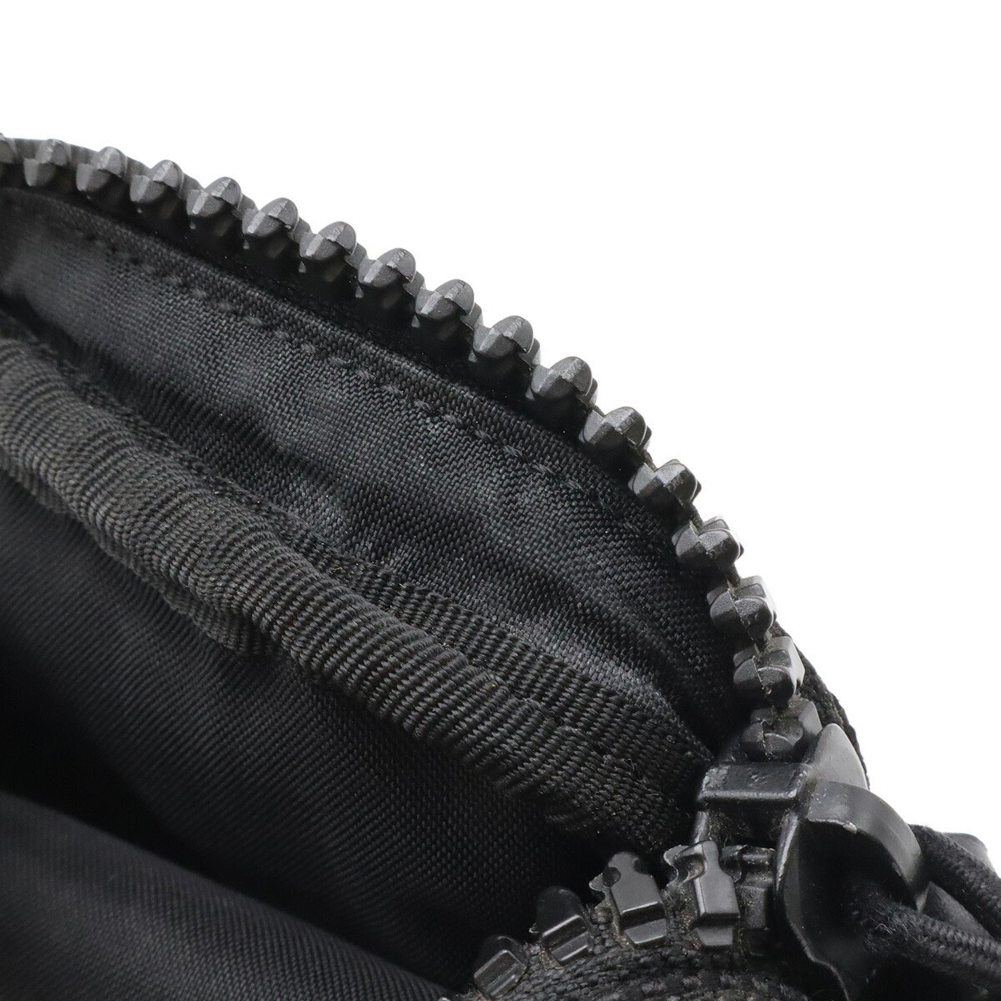 Chanel Black Ivory Nylon Jacquard Shoulder Bag (Pre-Owned)