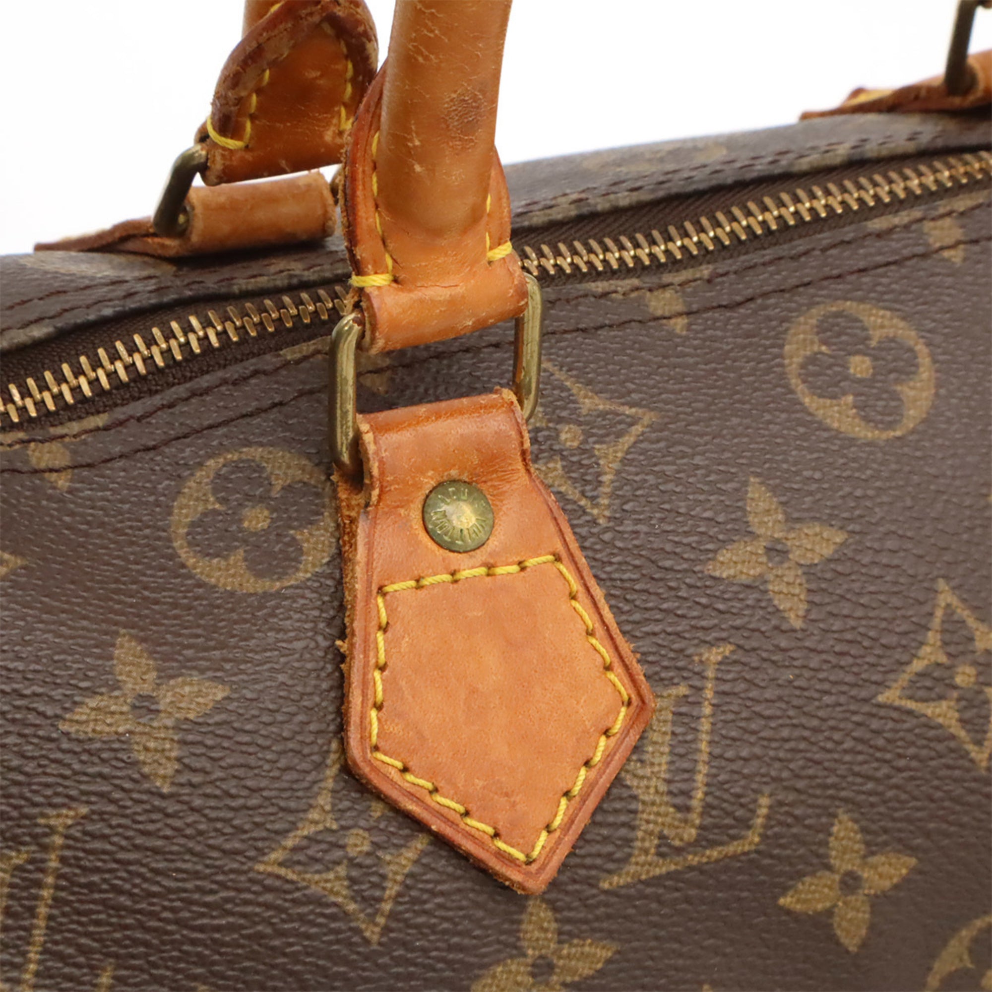 Louis Vuitton Brown Monogram Canvas Pvc Coated Canvas Handbag (Pre-Owned)