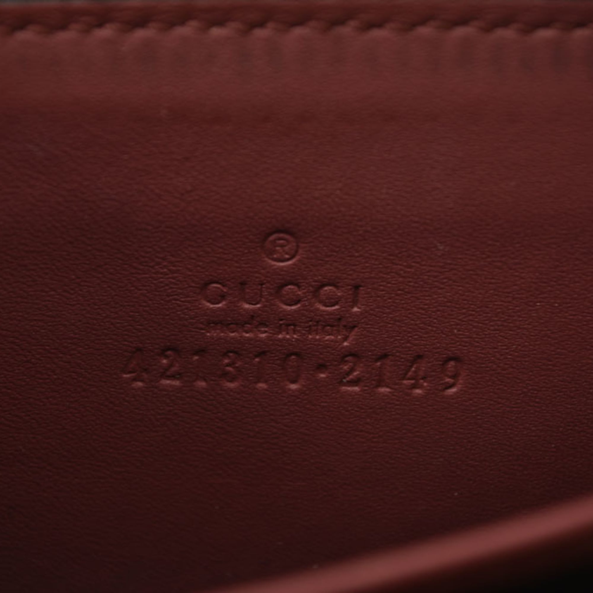 Gucci Pink Gg Plus Long Wallet (Bi-Fold) (Pre-Owned)