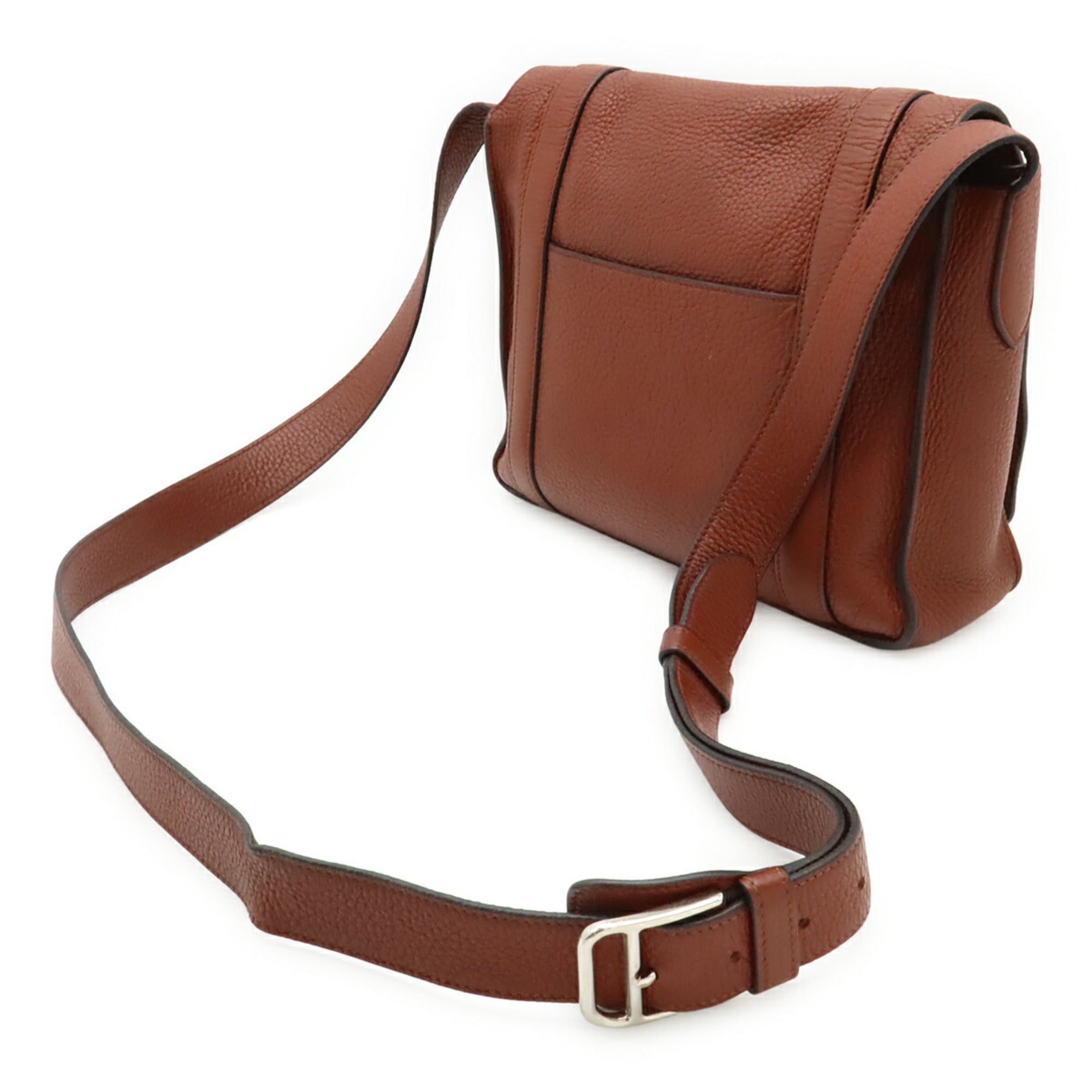 Hermes Caporal Sienne Togo Leather Shoulder Bag (Pre-Owned)