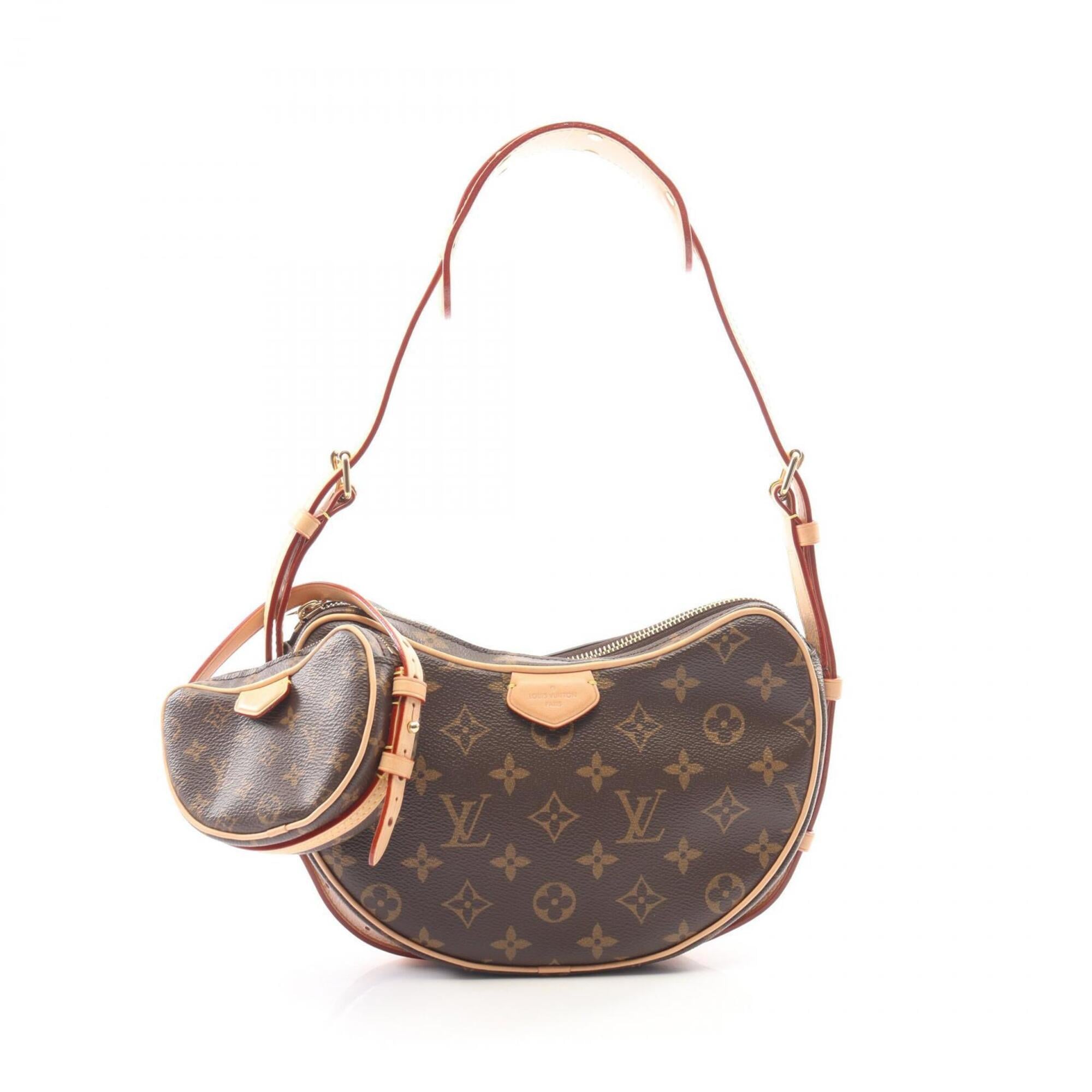 Louis Vuitton Brown Monogram Monogram Handbag Shoulder Bag (Pre-Owned)