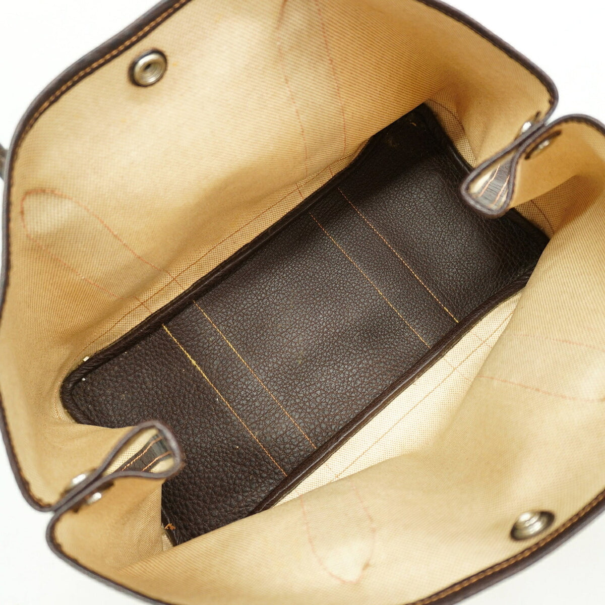 Hermes Marron Natural Toile H Tote Bag (Pre-Owned)