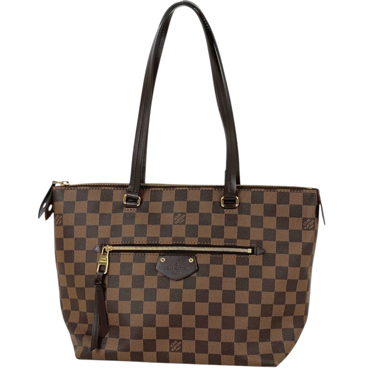 Louis Vuitton Brown Damier Canvas Tote Bag (Pre-Owned)