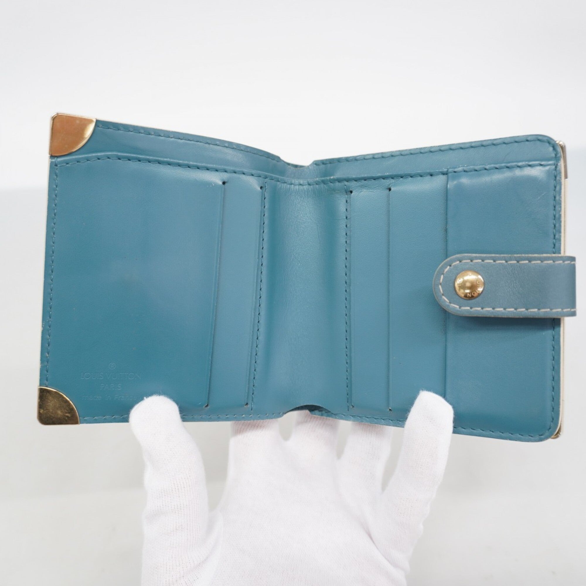 Louis Vuitton Blue Wallet (Bi-Fold) (Pre-Owned)