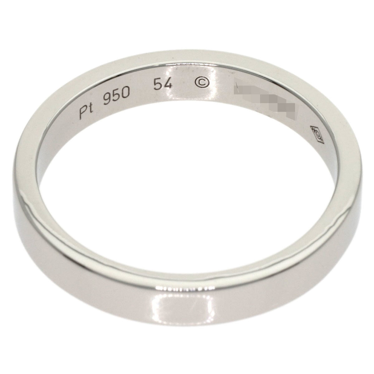 Cartier Platinum 950 Band Ring (Pre-Owned)