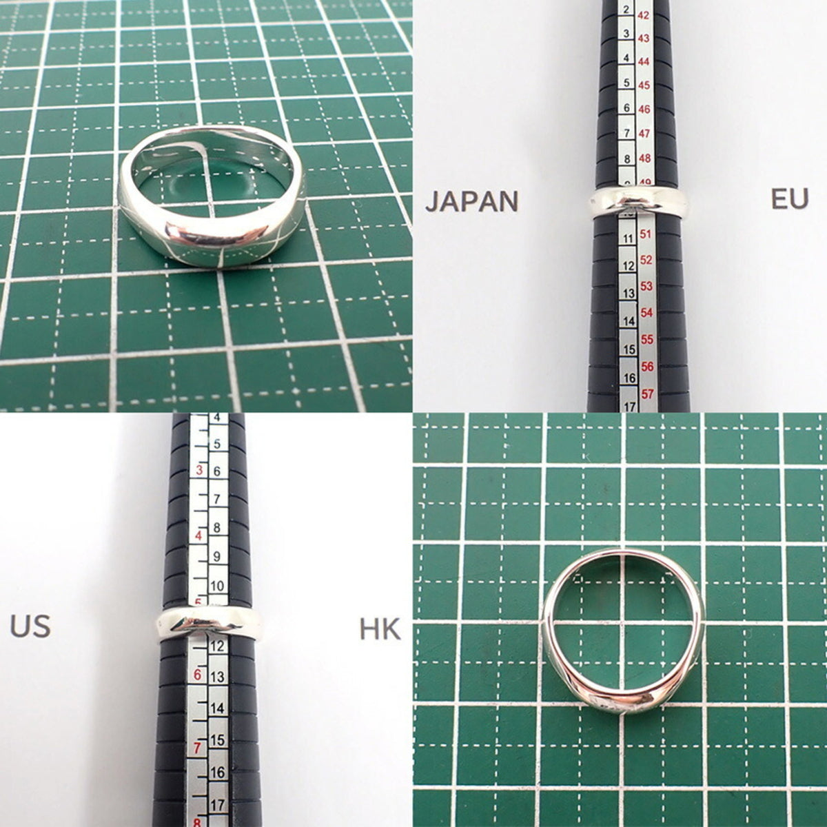 Tiffany Sterling Silver 925 Band Ring (Pre-Owned)