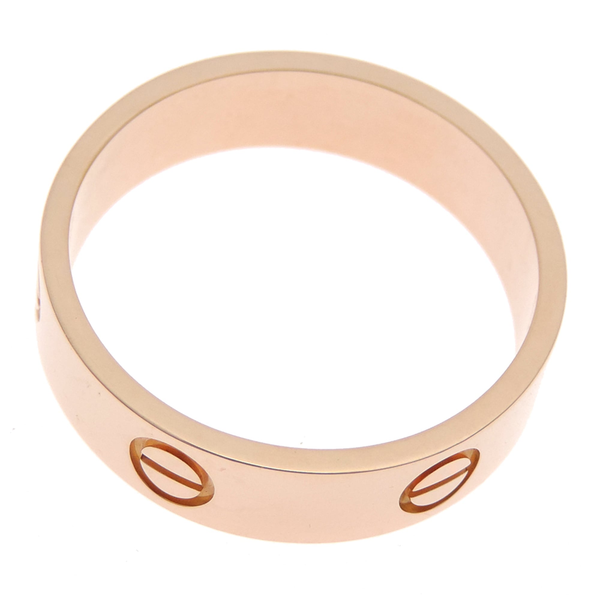 Cartier Pink Gold (18K) Band Ring (Pre-Owned)