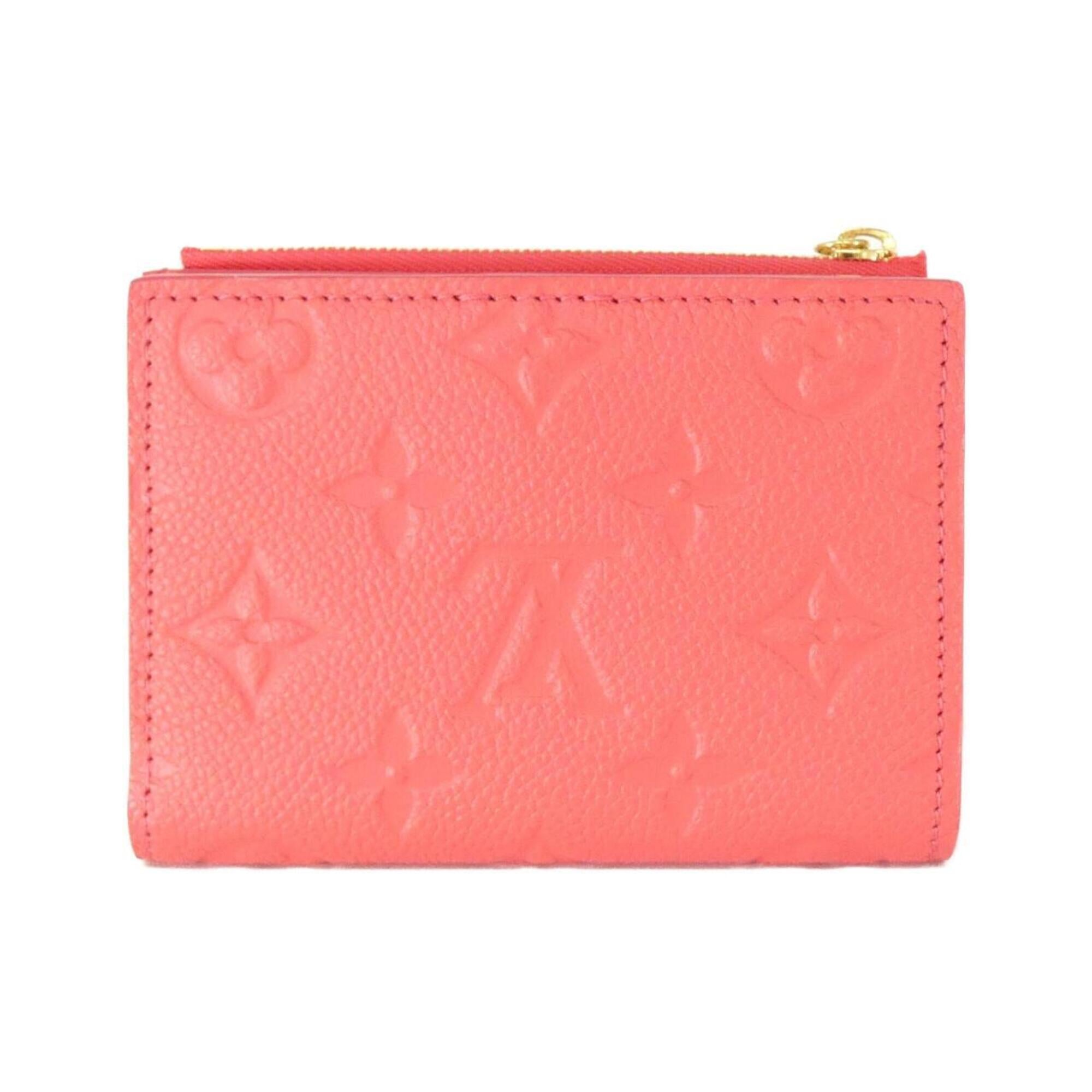 Louis Vuitton Pink Strawberry Leather Wallet (Bi-Fold) (Pre-Owned)