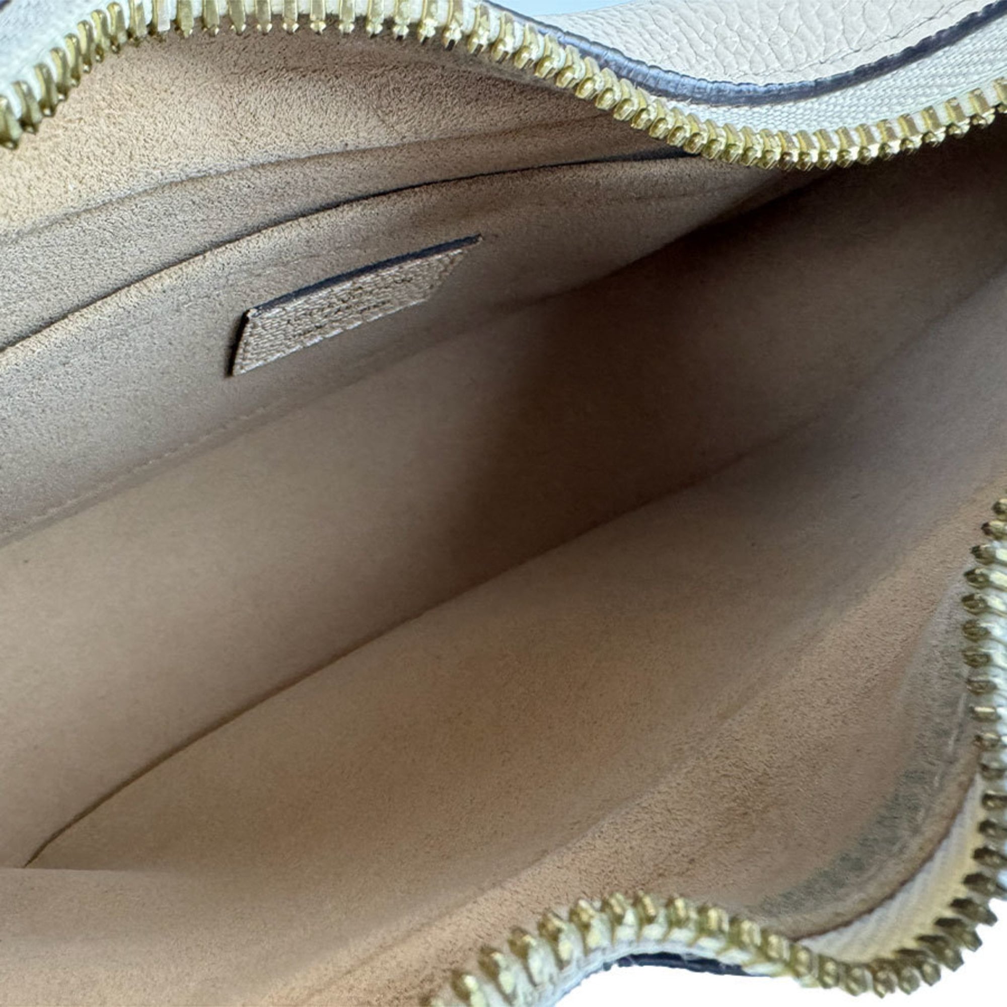 Louis Vuitton Cream Monogram Empreinte Shoulder Bag (Pre-Owned)