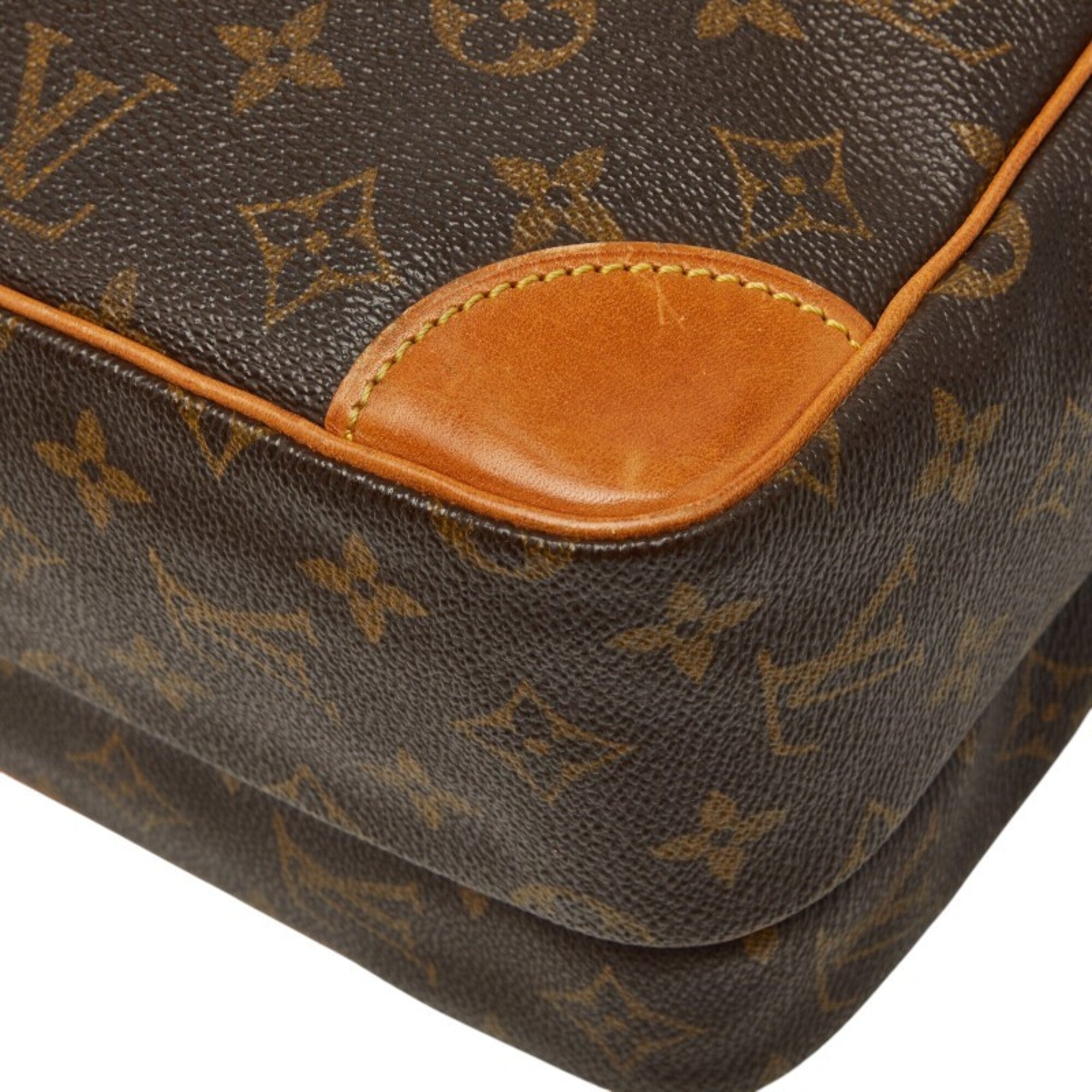 Louis Vuitton Monogram Brown Pvc Leather Shoulder Bag (Pre-Owned)