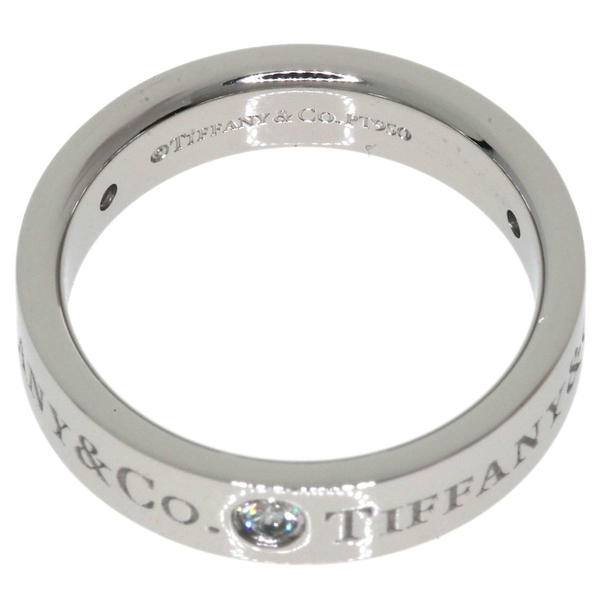 Tiffany Platinum 950 Band Ring (Pre-Owned)