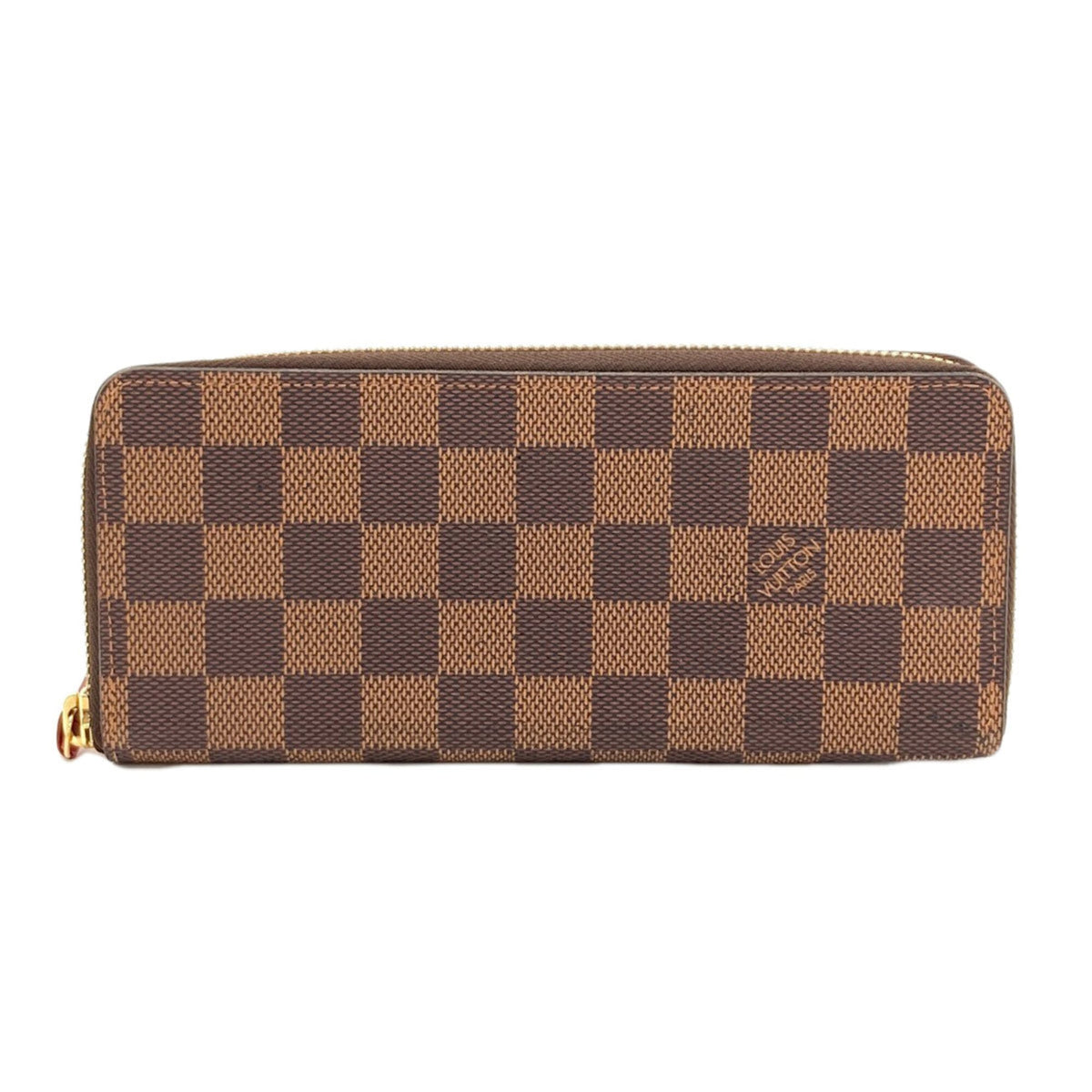 Louis Vuitton Damier Canvas Ebene Damier Canvas Coin Purse/Coin Case (Pre-Owned)