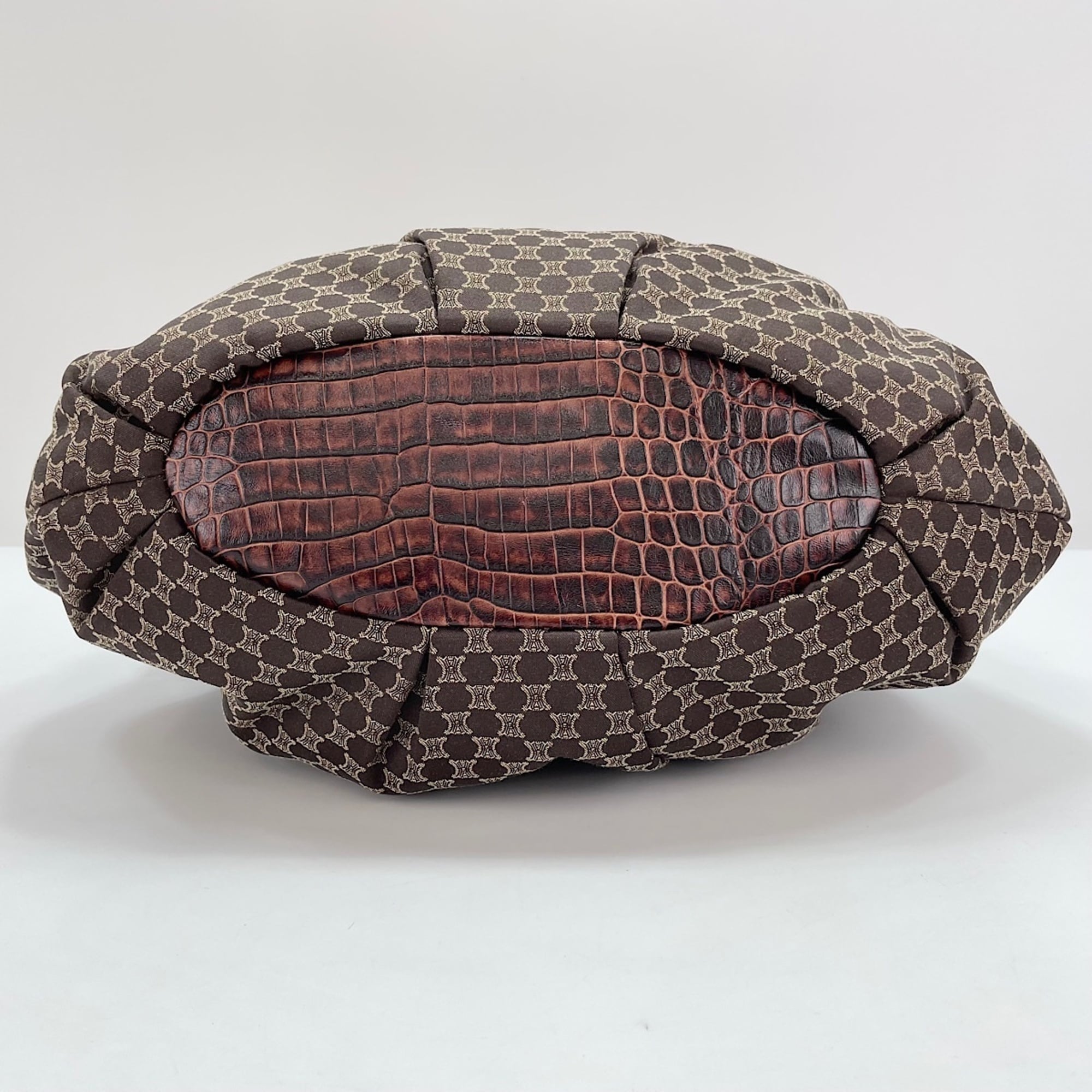 Celine Macadam Brown Handbag (Pre-Owned)