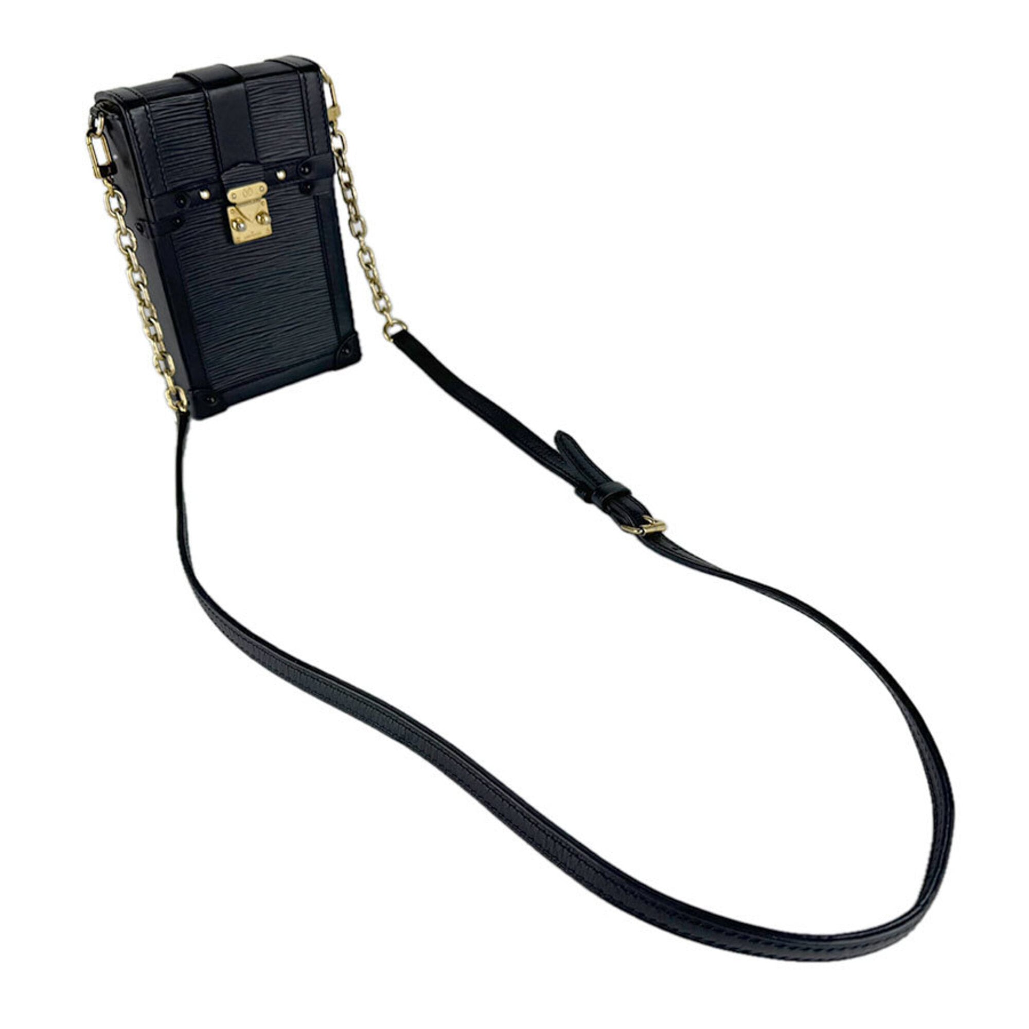 Louis Vuitton Black Epi Leather Pochette Shoulder Bag (Pre-Owned)