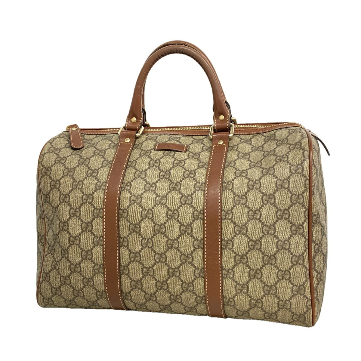 Gucci Brown Pvc Handbag (Pre-Owned)