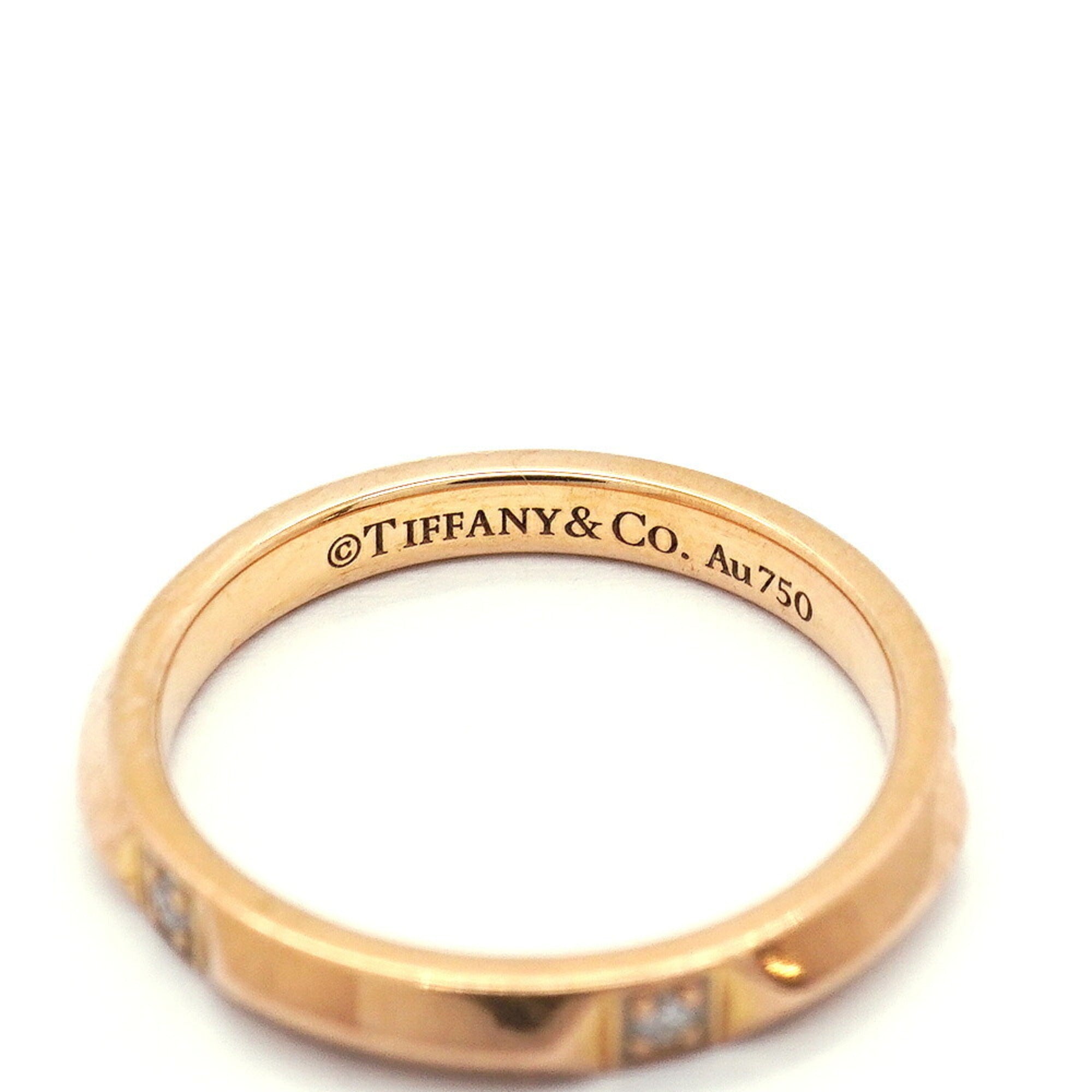 Tiffany Pink Gold (18K) Band Ring (Pre-Owned)