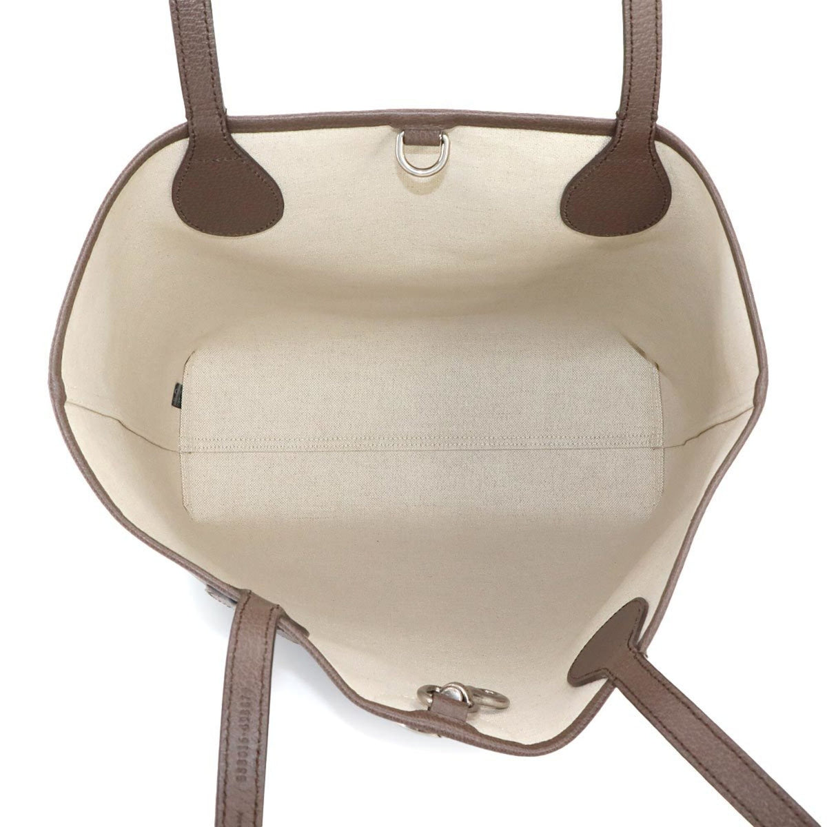 Gucci Beige Blue Gg Supreme Handbag Tote Bag (Pre-Owned)
