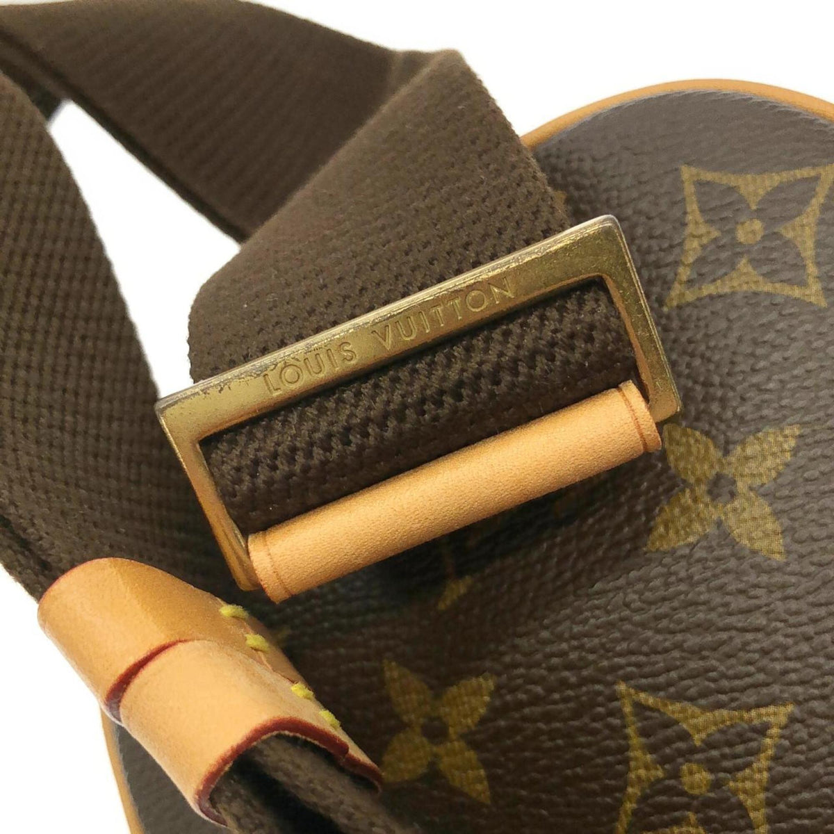 Louis Vuitton Marron Monogram Monogram Pochette Shoulder Bag (Pre-Owned)