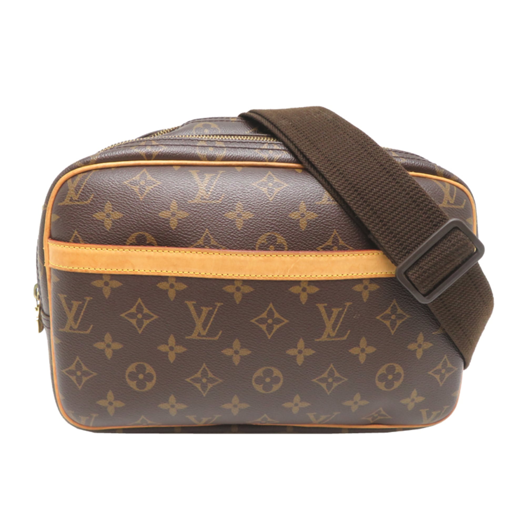 Louis Vuitton Brown Monogram Shoulder Bag (Pre-Owned)
