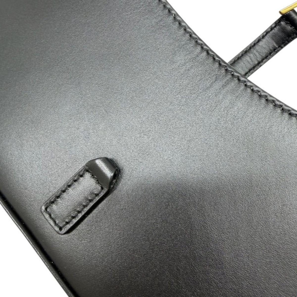 Saint Laurent Black Leather Handbag (Pre-Owned)