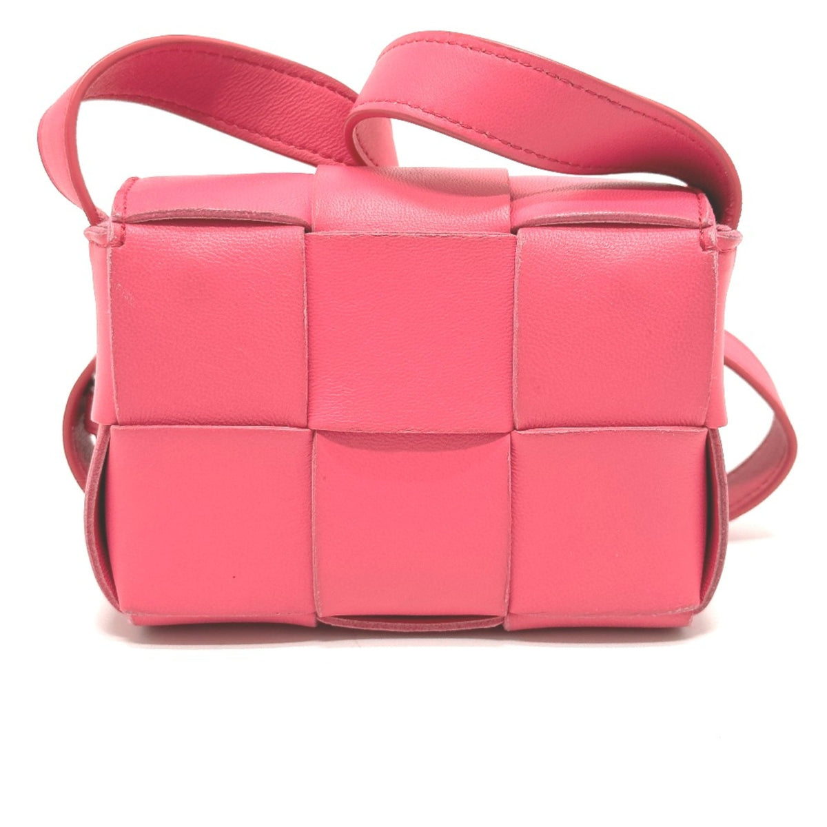 Bottega Veneta Pink Leather Shoulder Bag (Pre-Owned)