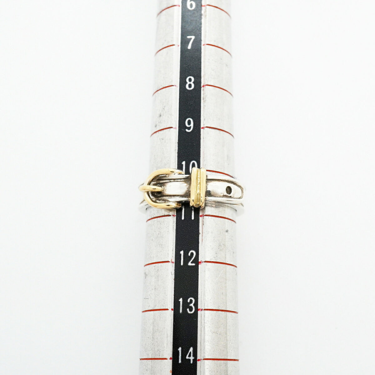 Hermes Yellow Gold (18K) Silver 925 Band Ring (Pre-Owned)