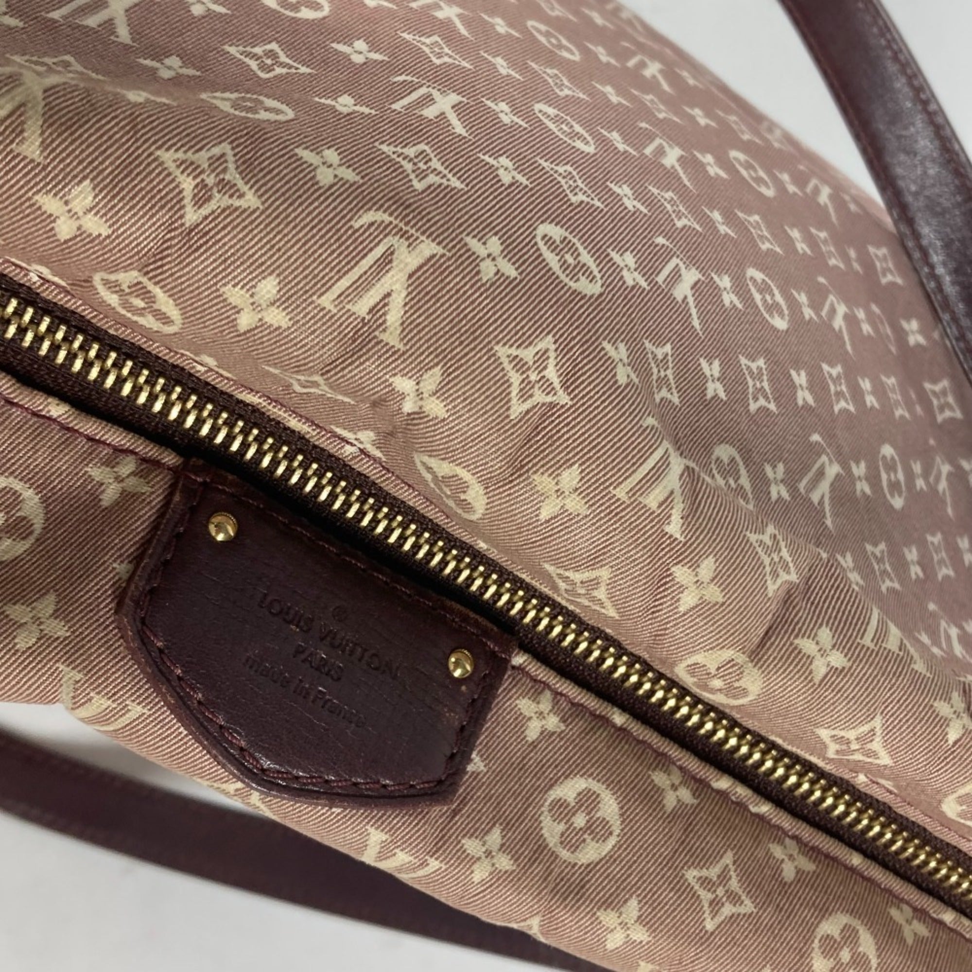 Louis Vuitton Red Color Sepia Monogram Idylle Shoulder Bag Tote Bag (Pre-Owned)