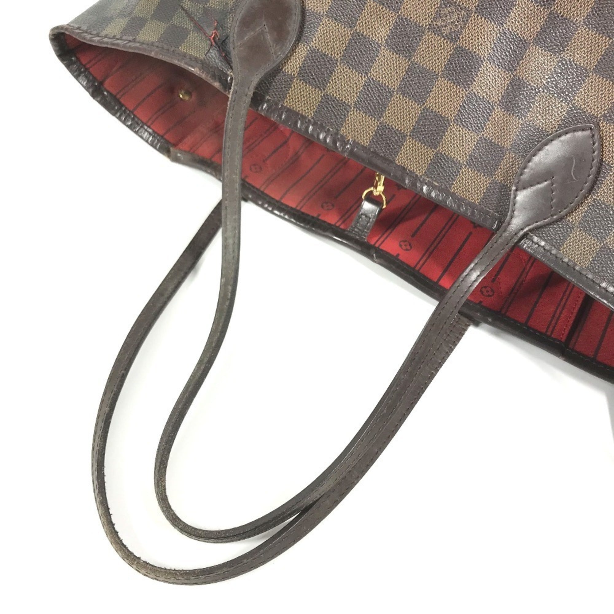Louis Vuitton Brown Damier Canvas Ebene Galle Damier Canvas Handbag Shoulder Bag Tote Bag (Pre-Owned)
