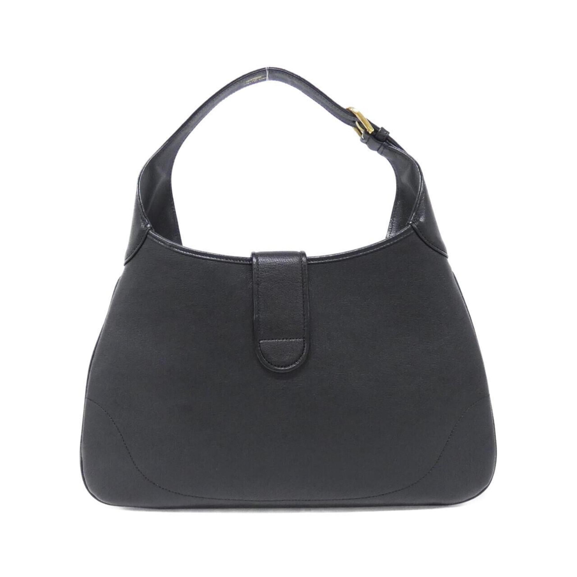 Gucci Black Leather Shoulder Bag (Pre-Owned)