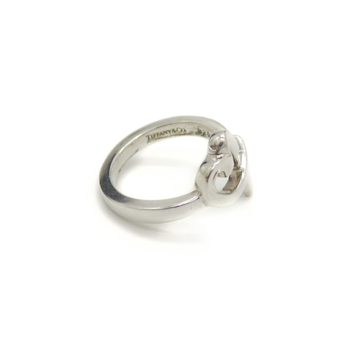 Tiffany Silver Silver 925 Band Ring (Pre-Owned)