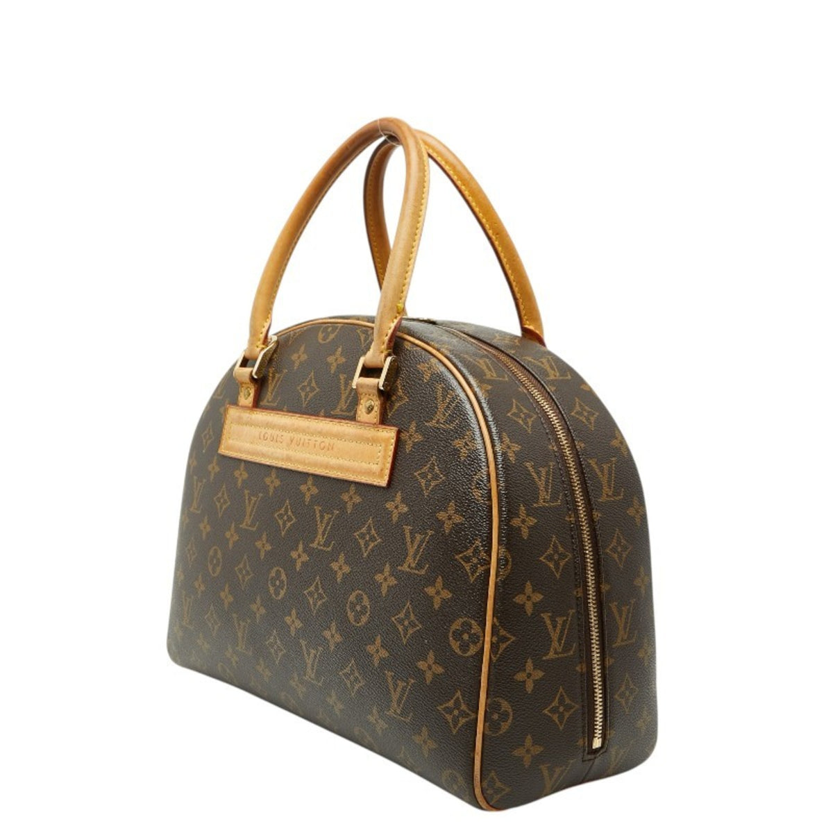 Louis Vuitton Brown Pvc Leather Handbag (Pre-Owned)
