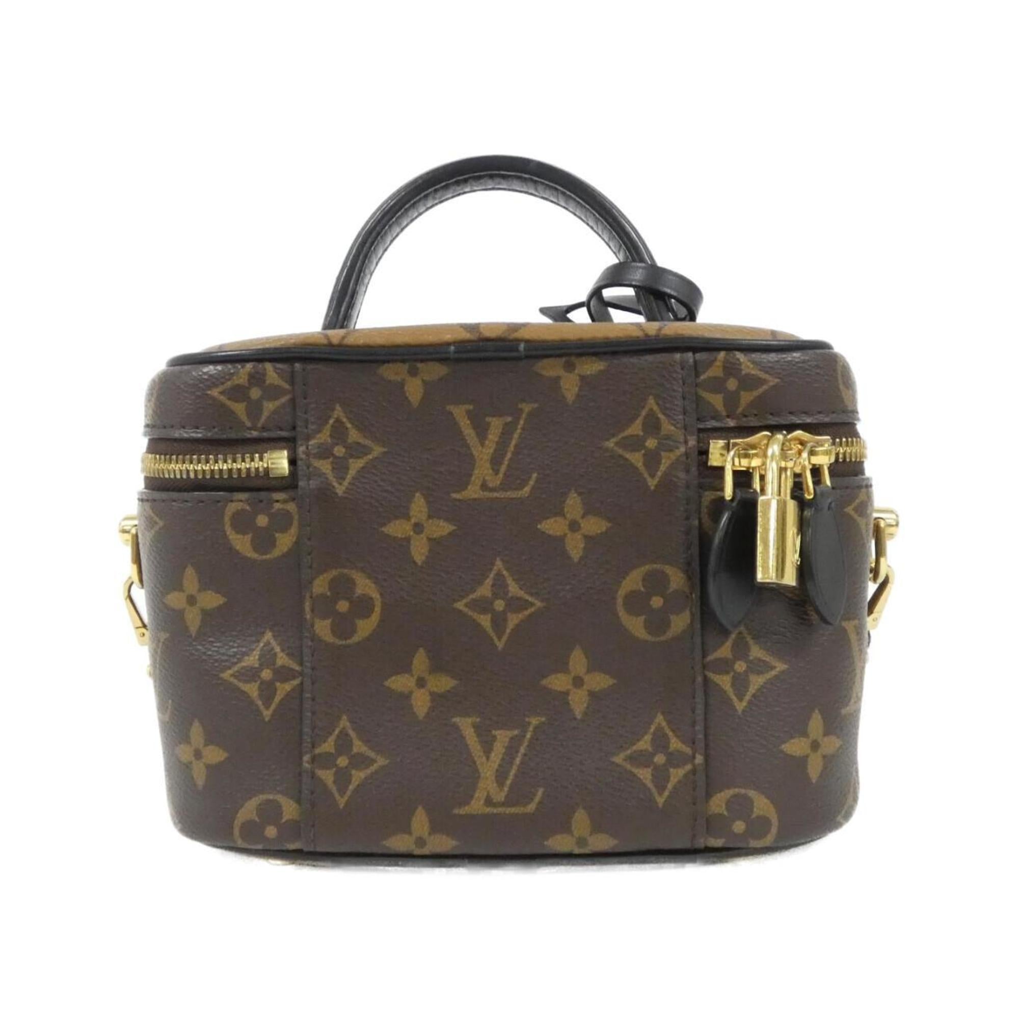 Louis Vuitton Marron Coated Canvas Handbag (Pre-Owned)