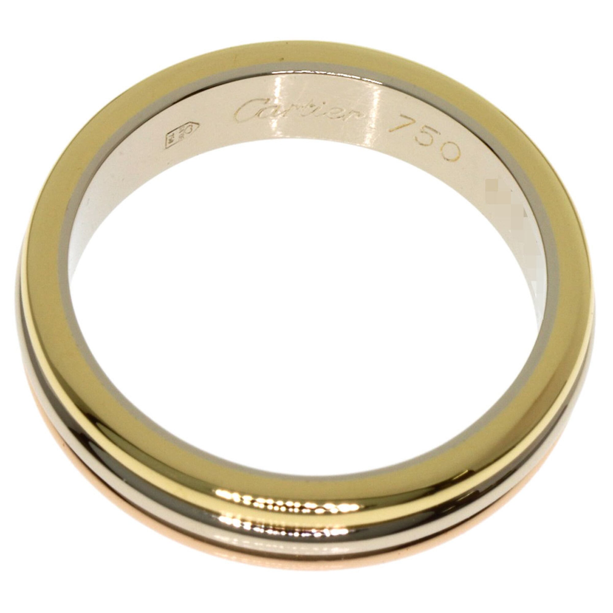 Cartier Yellow Gold (18K) Pink Gold (18K) White Gold (18K) Band Ring (Pre-Owned)