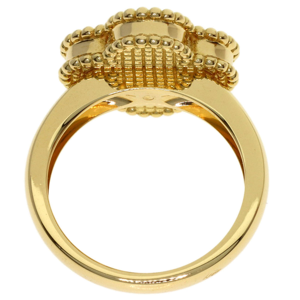 Van Cleef & Arpels Yellow Gold Yellow Gold (18K) Band Ring (Pre-Owned)