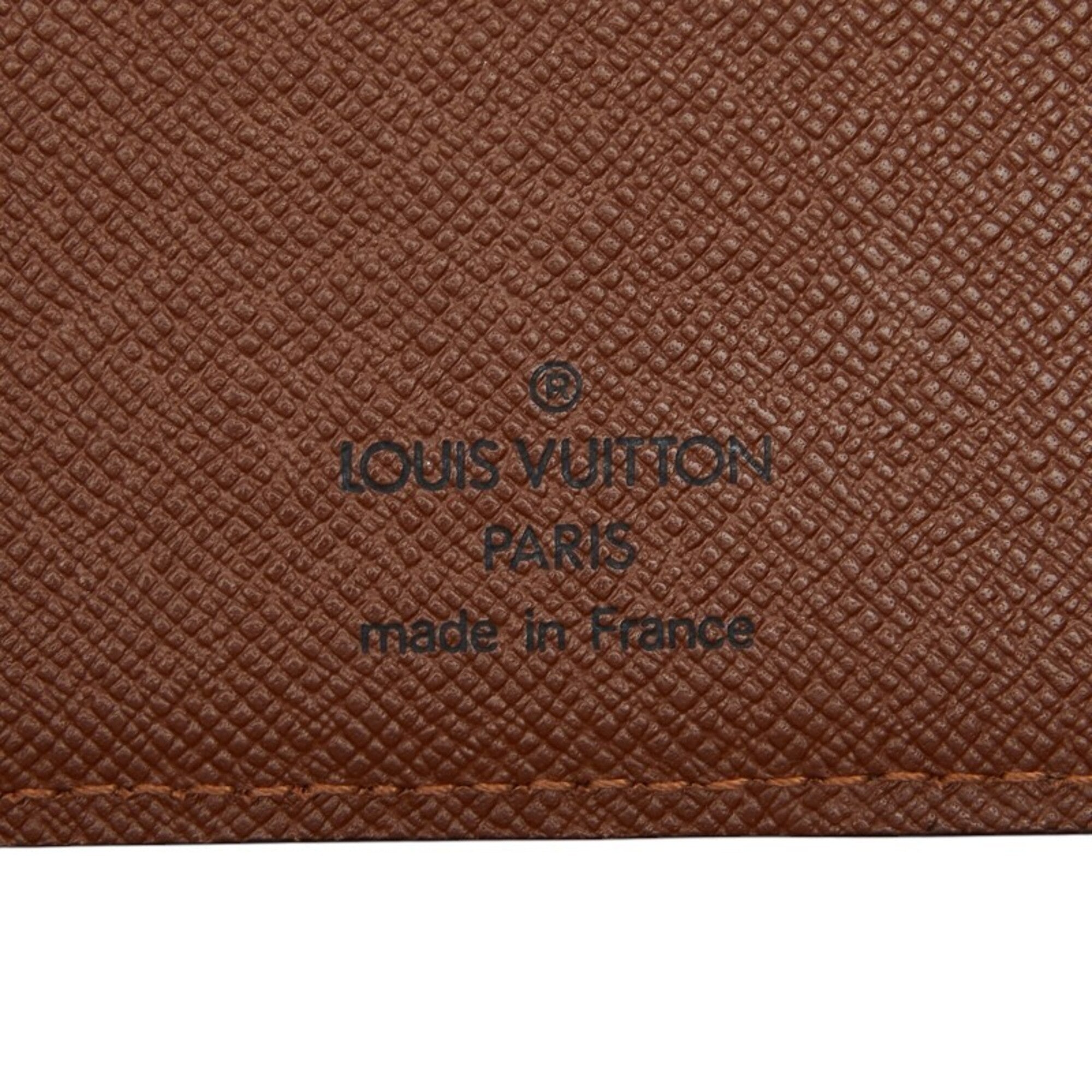 Louis Vuitton Brown Pvc Leather Wallet (Bi-Fold) (Pre-Owned)