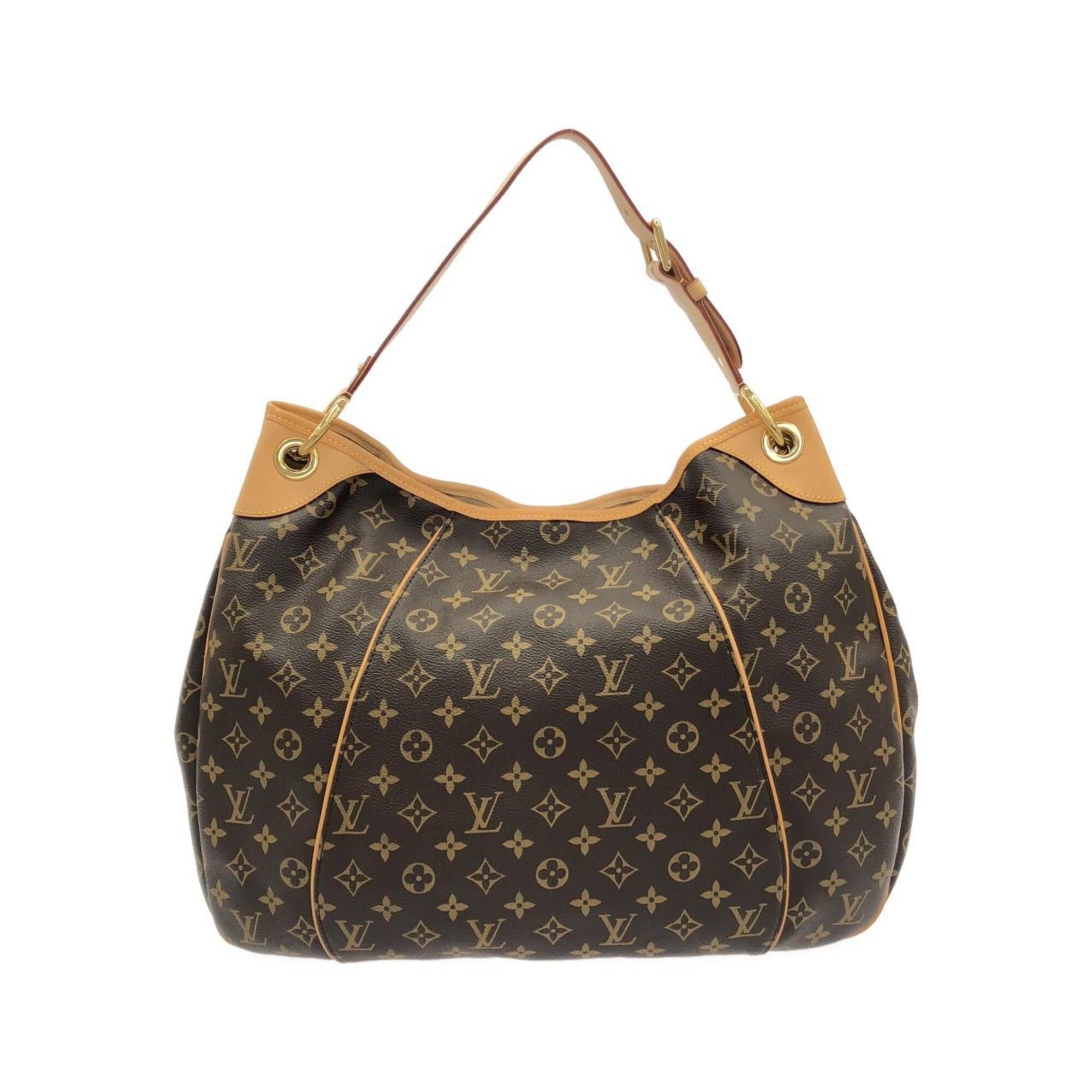 Louis Vuitton Monogram Marron Coated Canvas Shoulder Bag (Pre-Owned)
