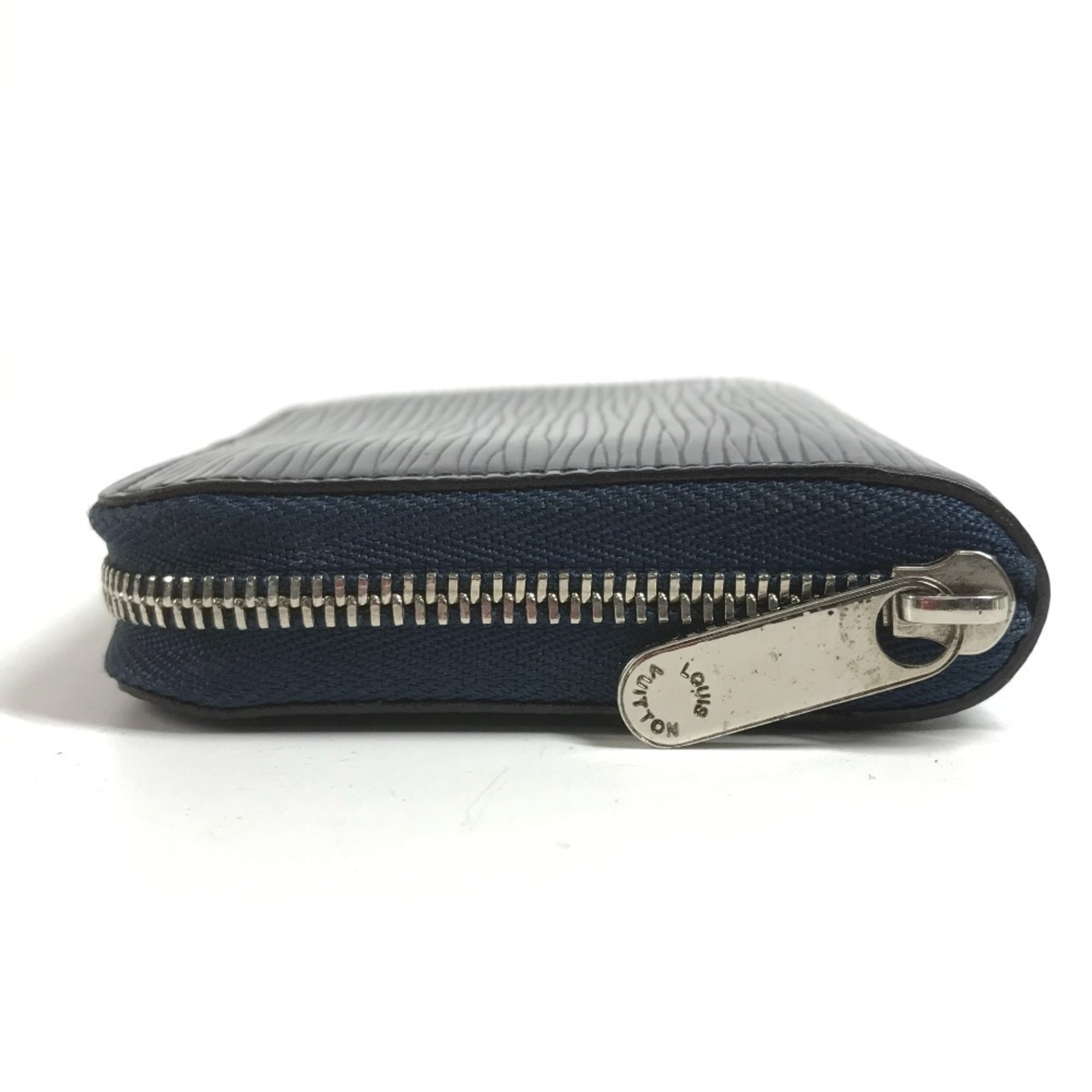 Louis Vuitton Epi Blue Epi Leather Coin Purse/Coin Case (Pre-Owned)