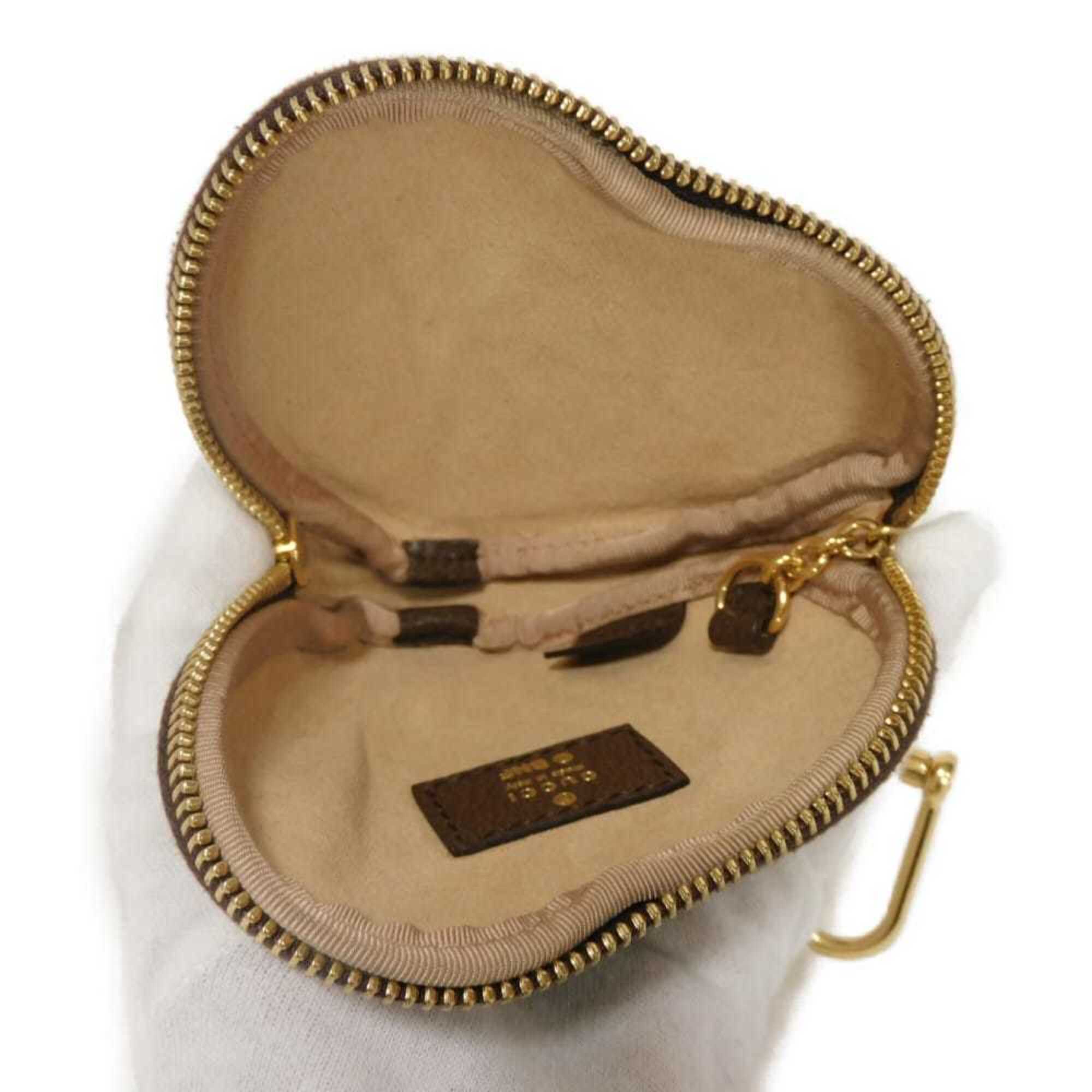 Gucci Beige Gg Supreme Coin Purse/Coin Case (Pre-Owned)