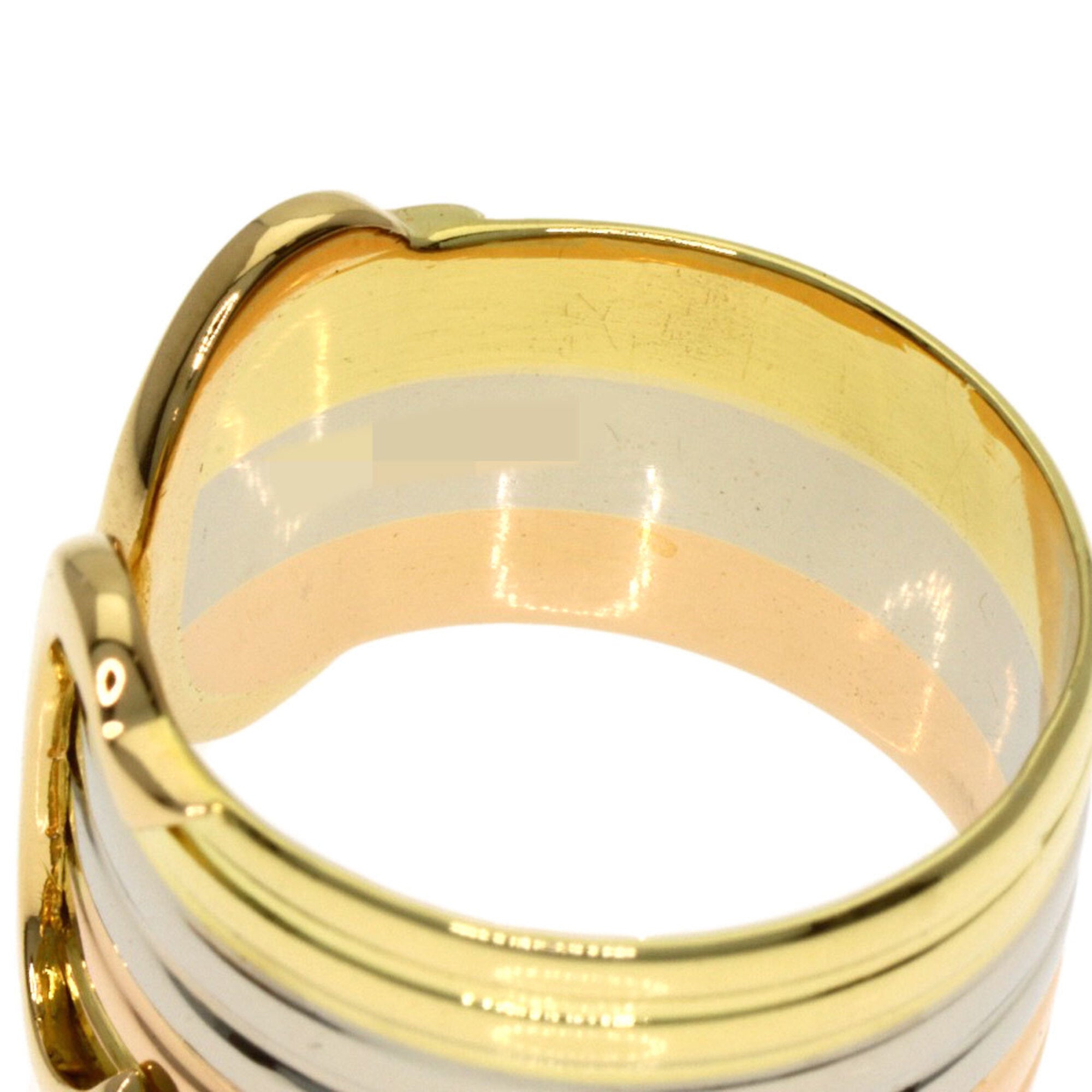 Cartier Yellow Gold (18K) Pink Gold (18K) White Gold (18K) Band Ring (Pre-Owned)